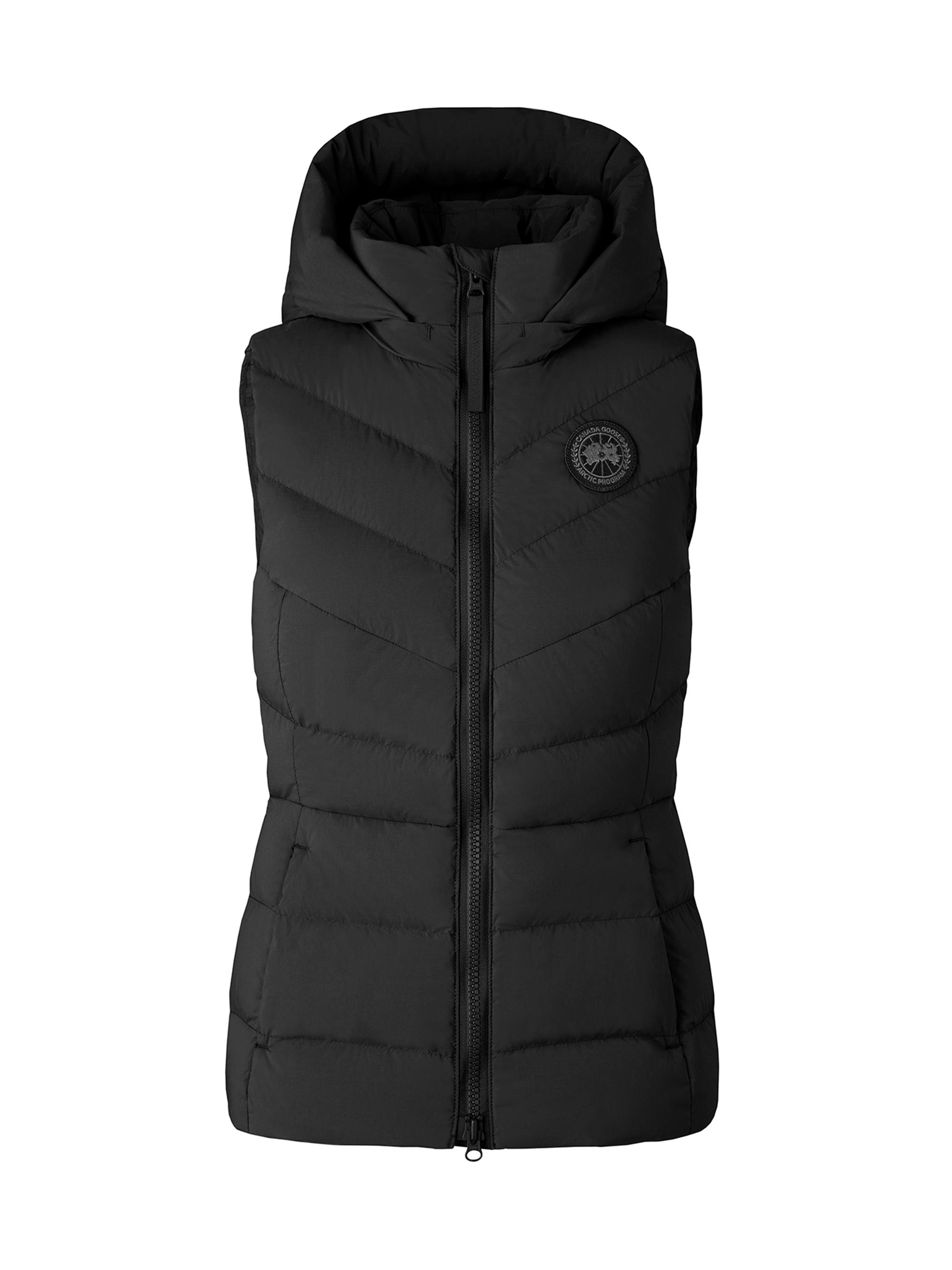 Canada Goose Women's Clair Hooded Down Puffer Vest - Black