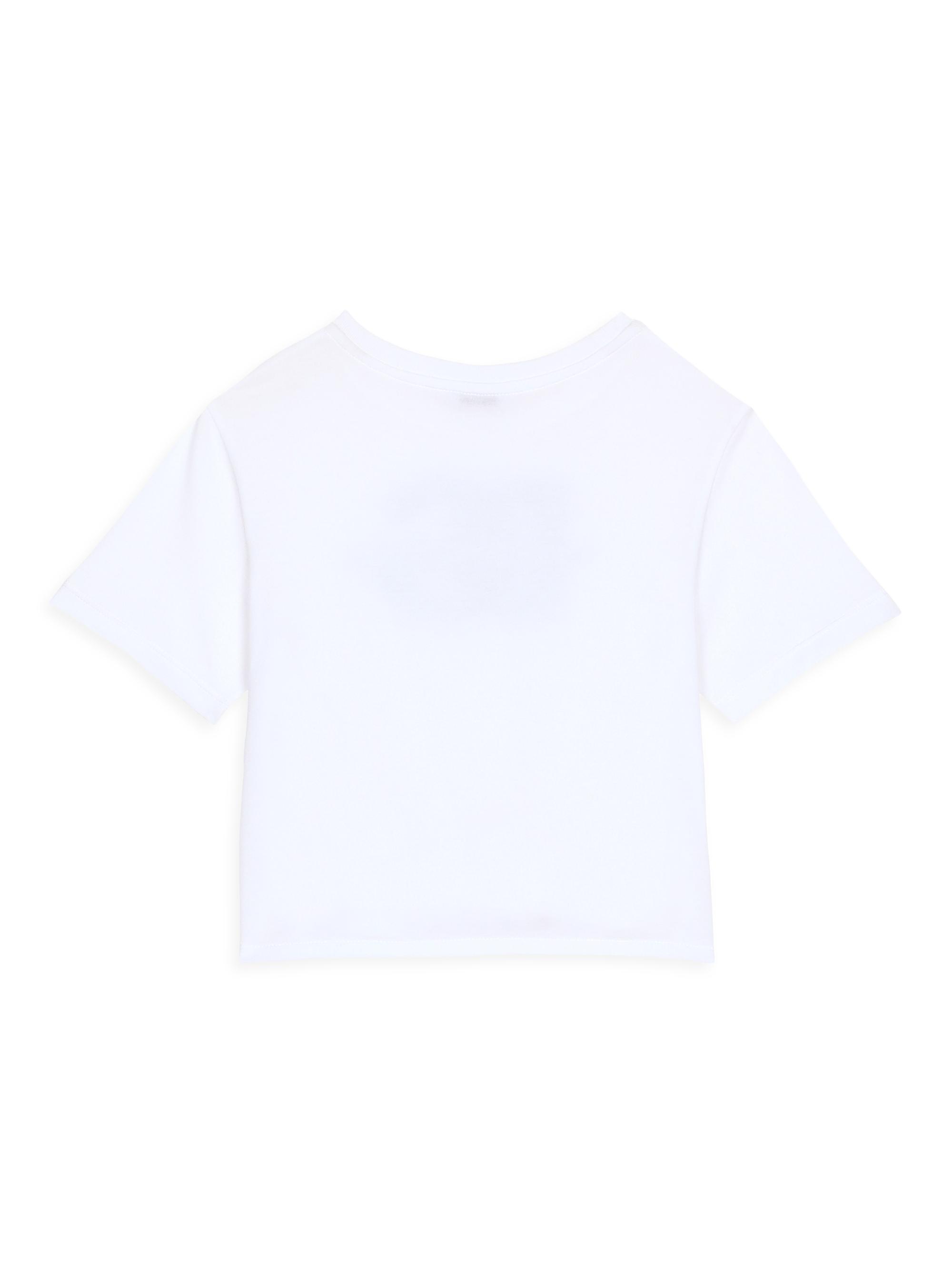 Little Girl's & Girl's Logo Tie T-Shirt