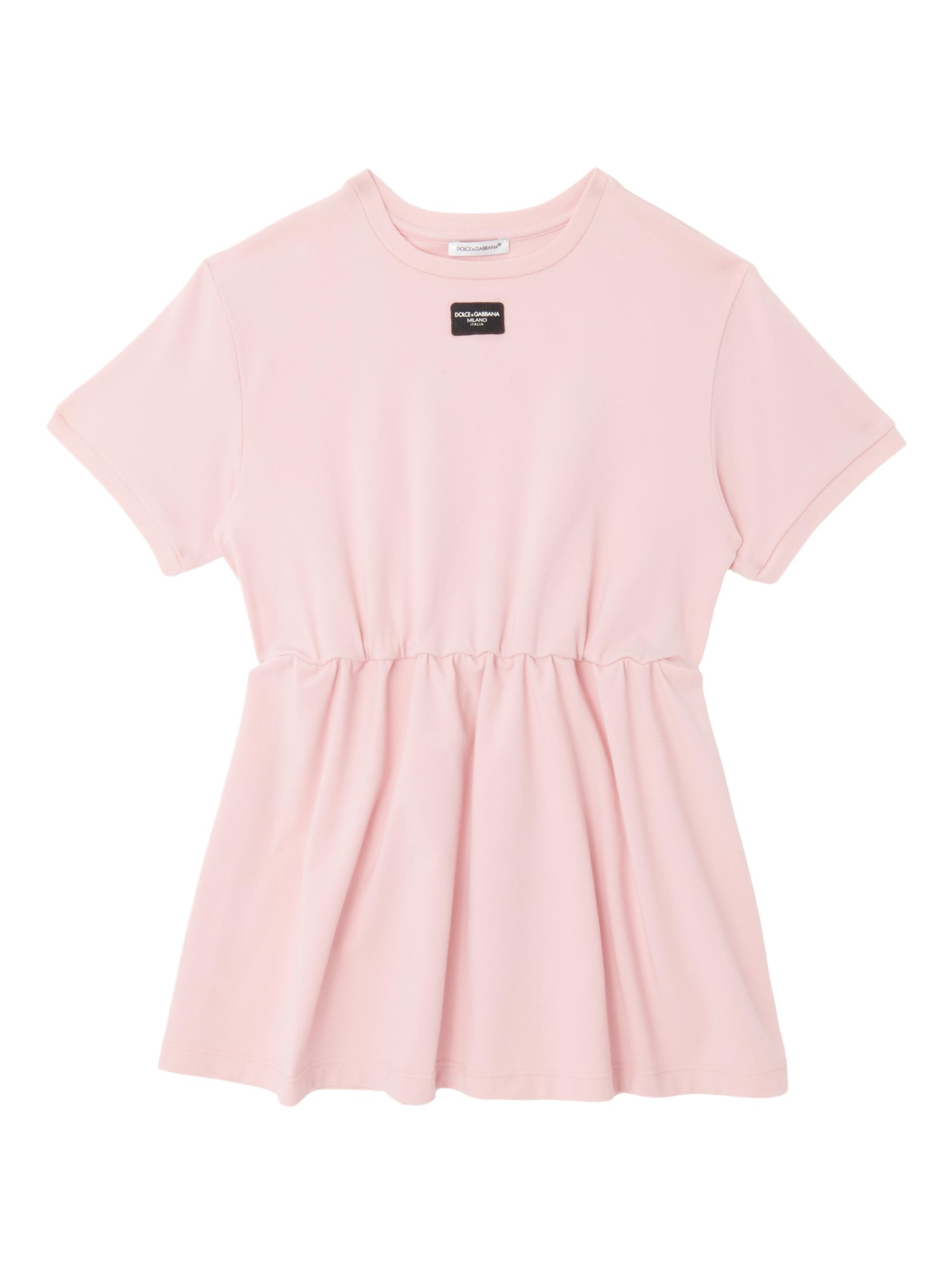 Dolce & Gabbana Little Girl's & Girl's Cotton-Blend T-Shirt Dress - Rose