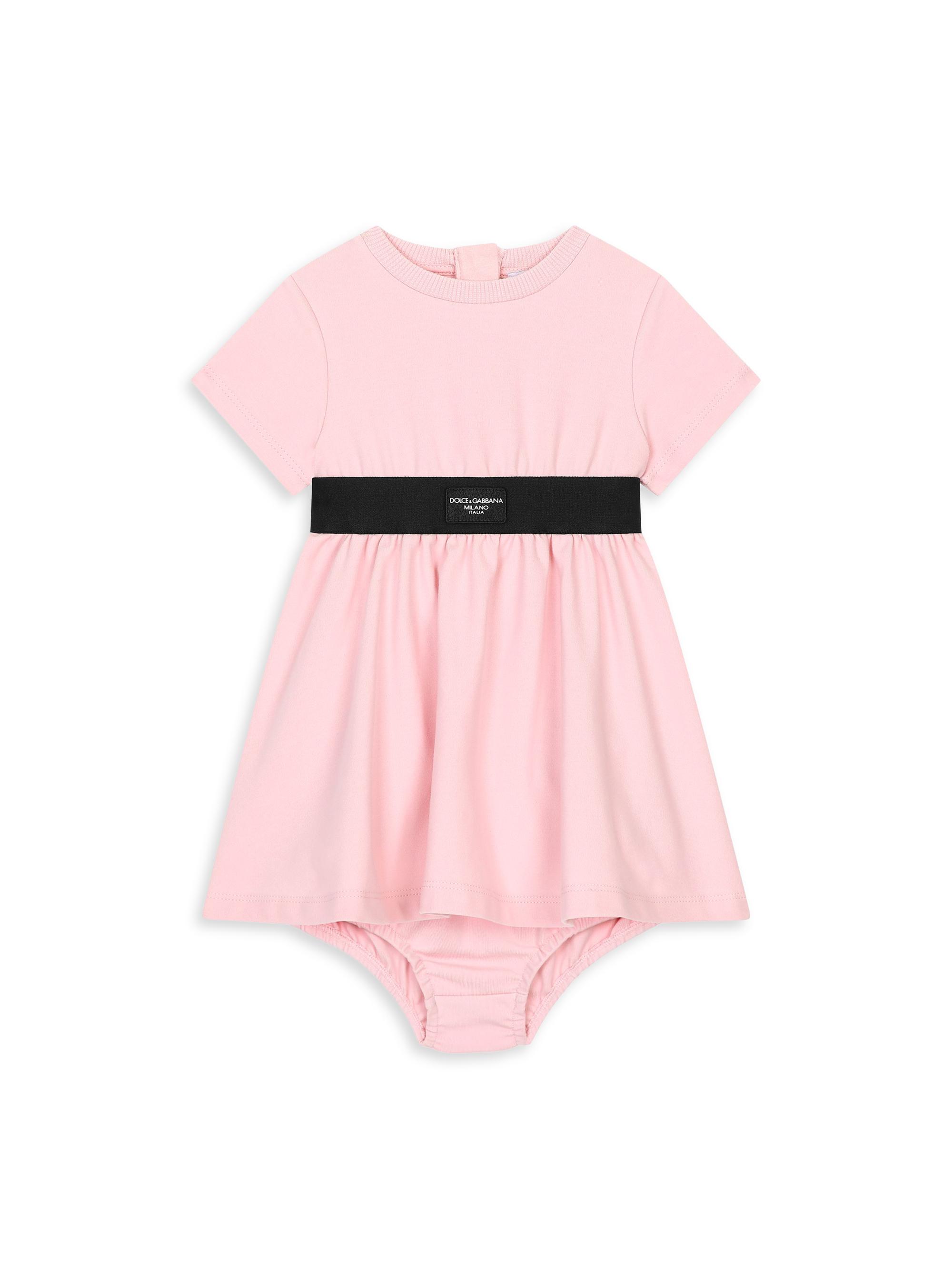 Dolce & Gabbana Baby Girl's Cotton Jersey Dress - Pink 18 Months