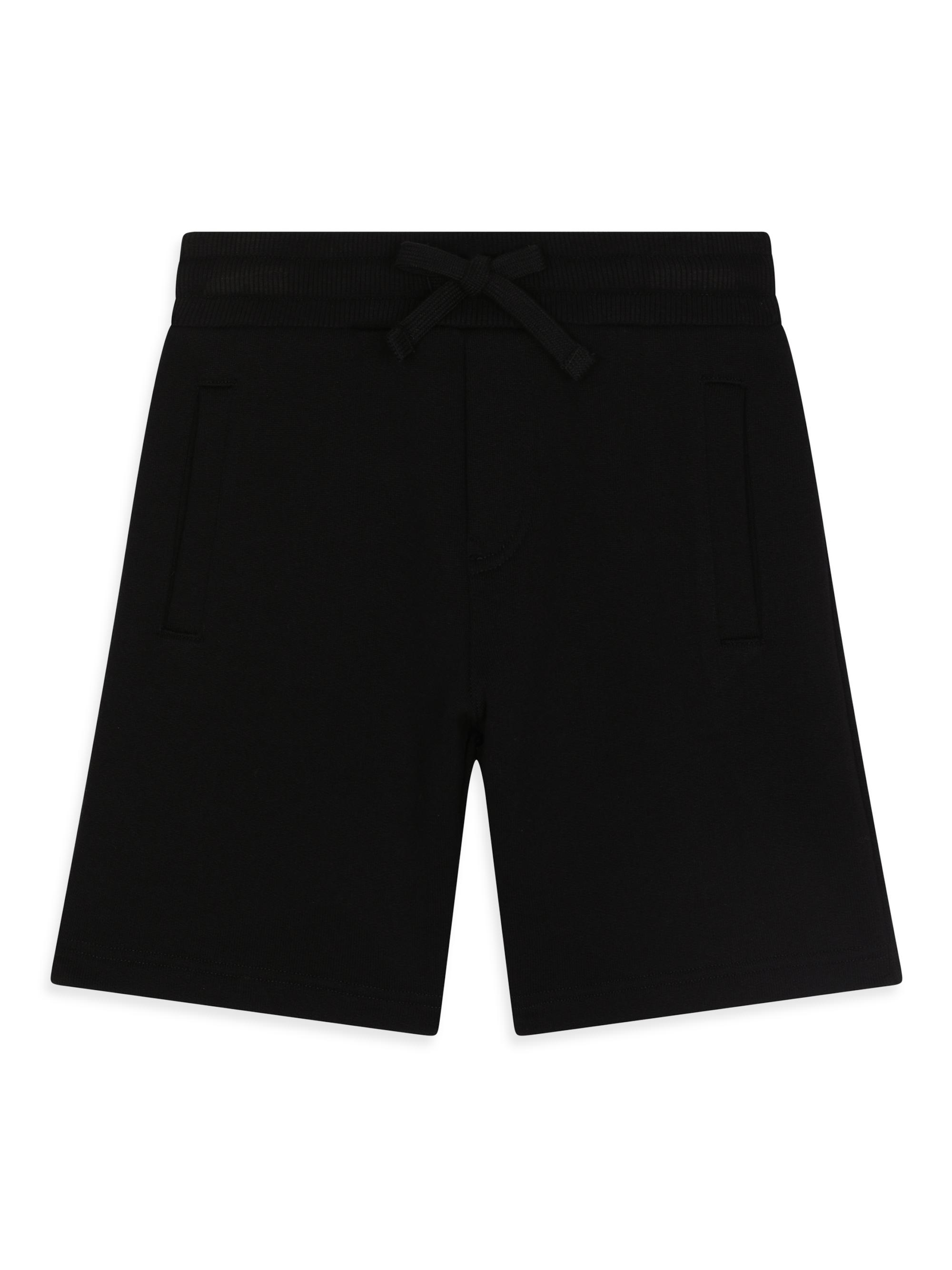 Dolce & Gabbana Little Boy's & Boy's Drawstring Cotton Shorts - Black