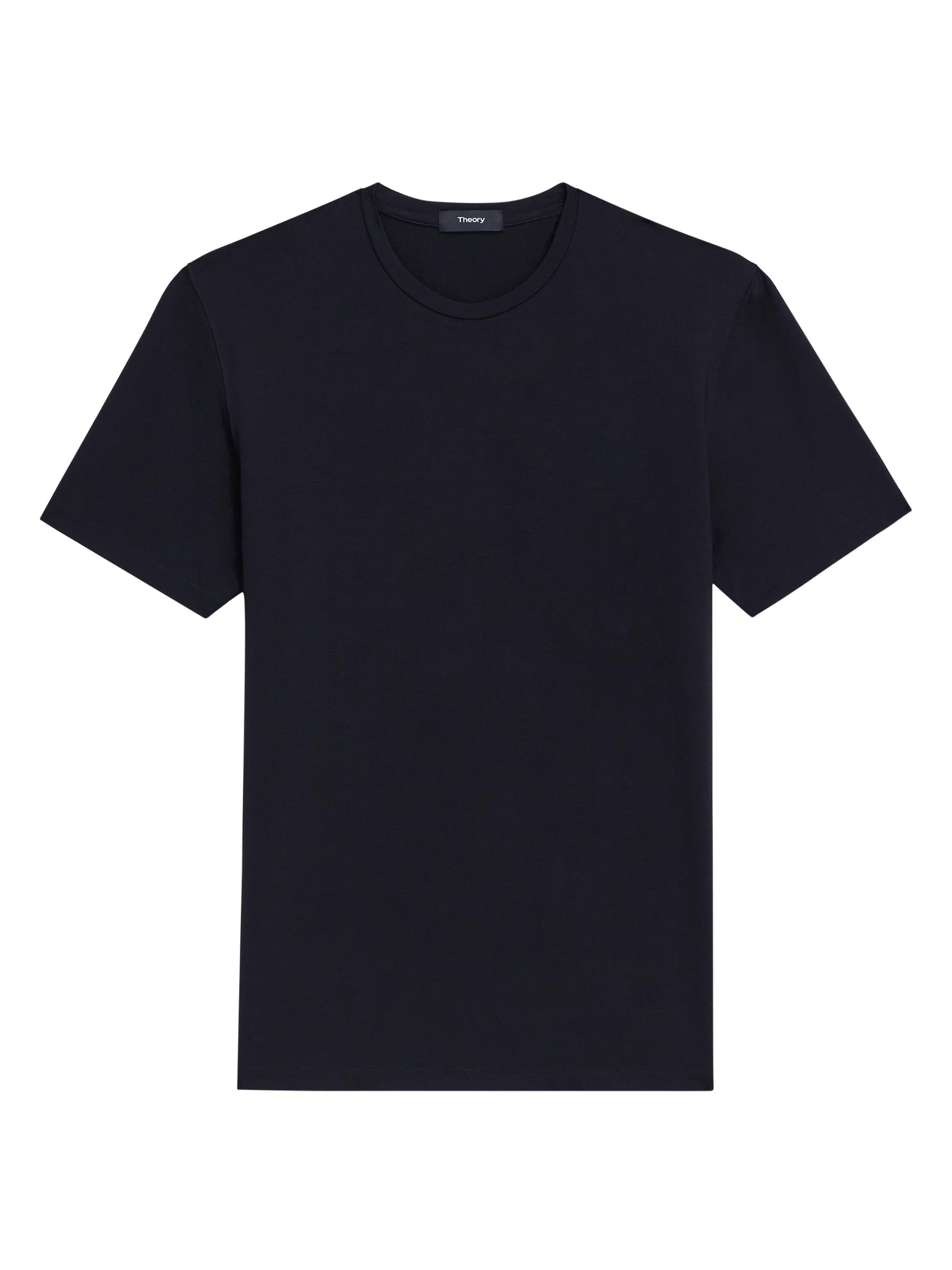 Theory Men's Dorian Jersey Crewneck T-Shirt - Black