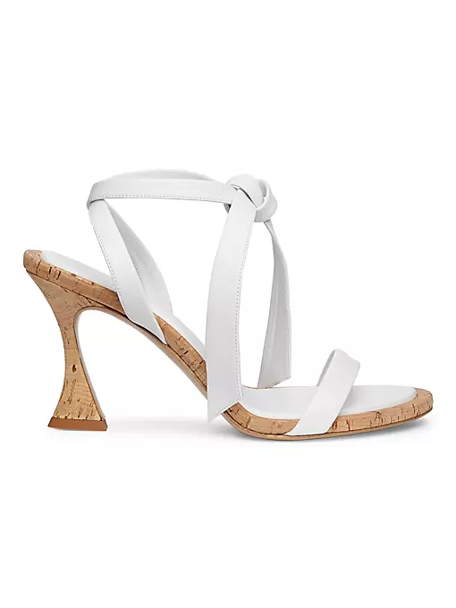 Alexandre Birman - Clarita 85MM Leather Ankle-Wrap Sandals