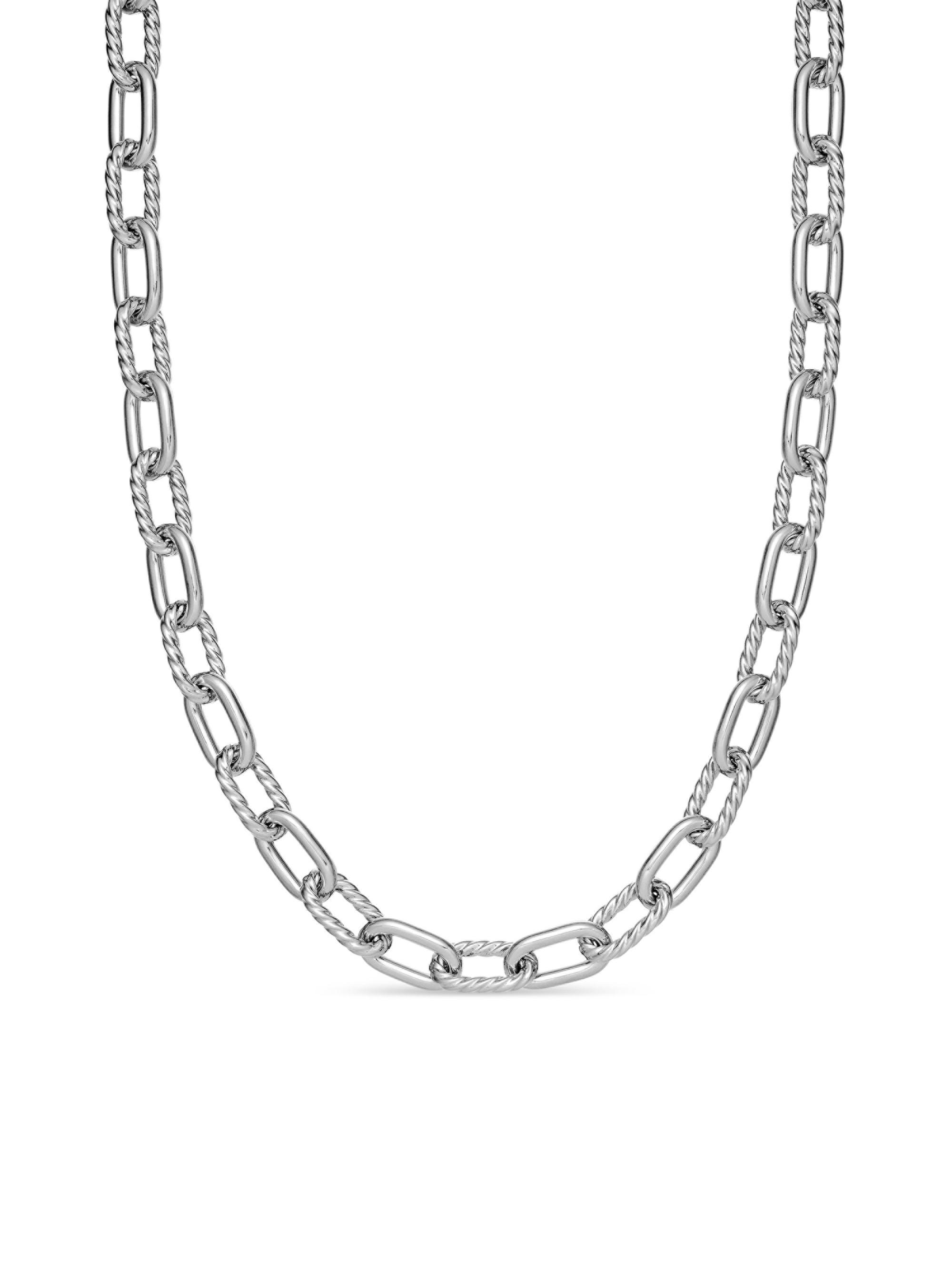 David Yurman Men's DY Madison Chain Necklace in Sterling Silver - Silver