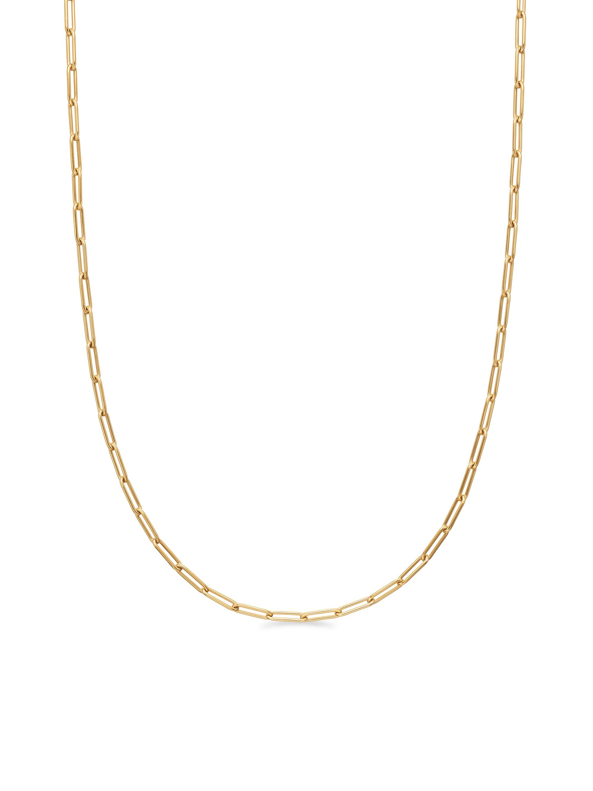 David Yurman Men's Chain Link Necklace in 18K Yellow Gold - Gold