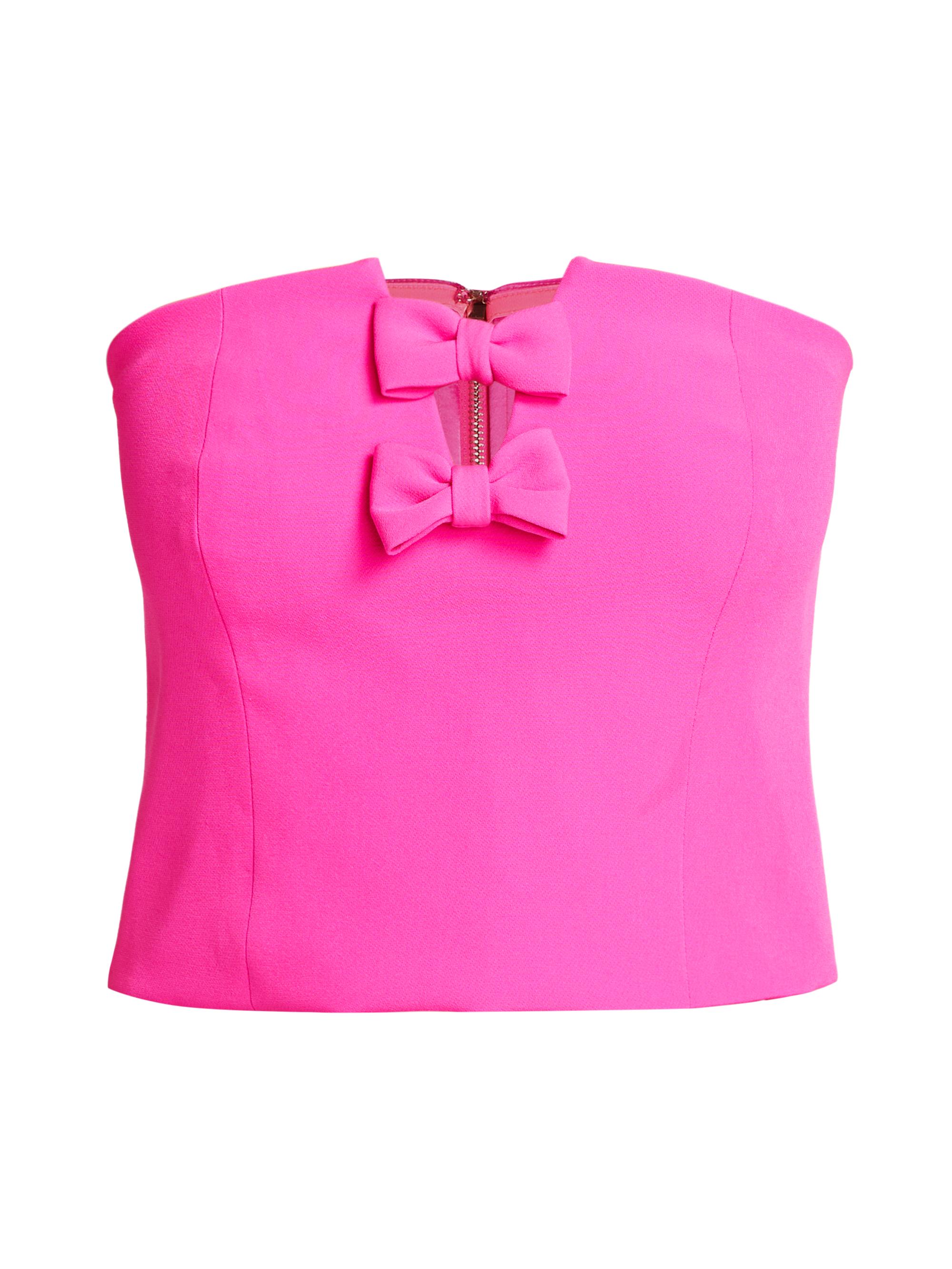 Generation Love Women's Giselle Bow Bustier - Magenta