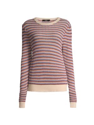 Palco Striped Cashmere Knit Sweater