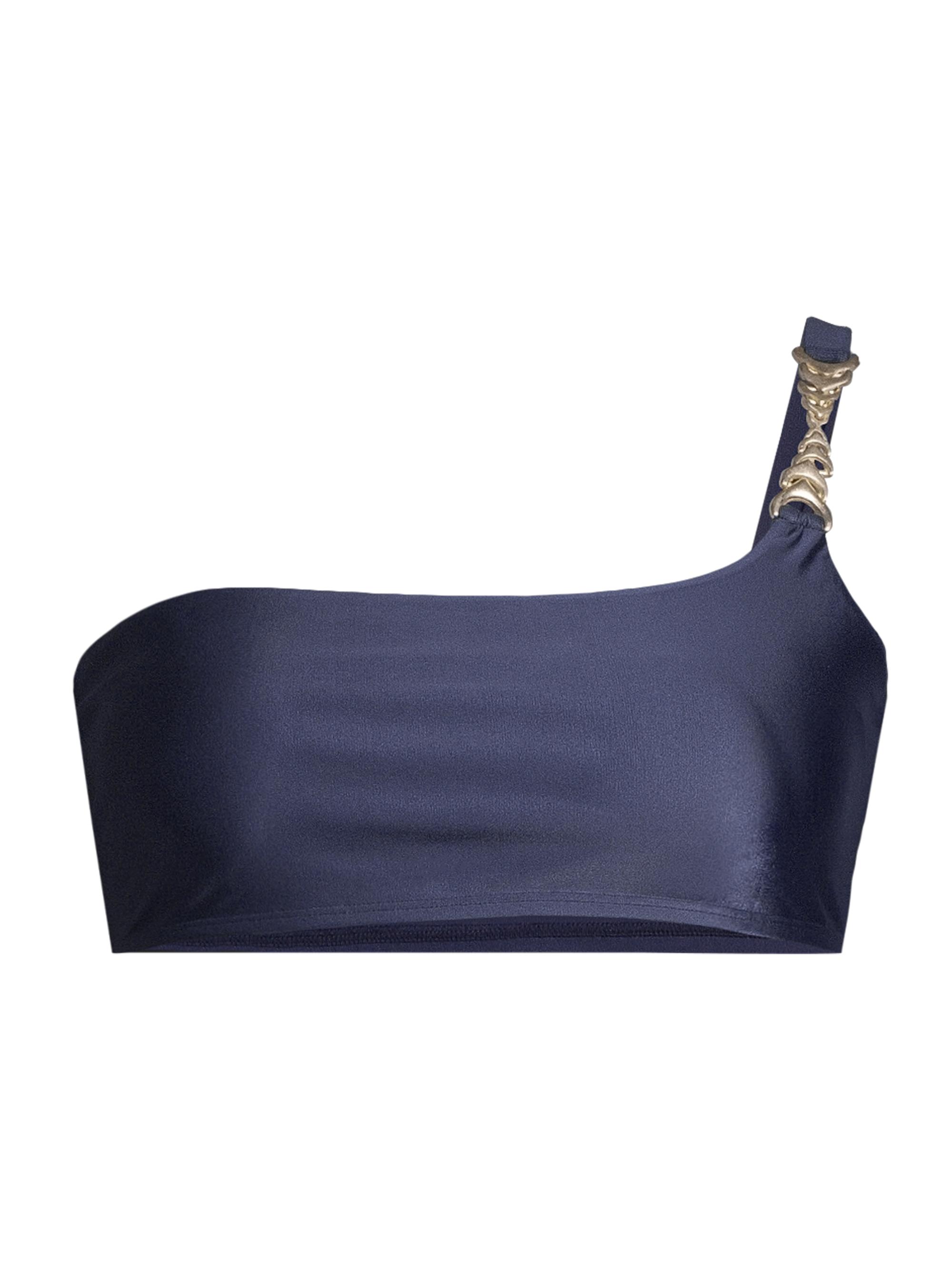 Lenny Niemeyer Swim Women's Chain One-Shoulder Bikini Top - Tide