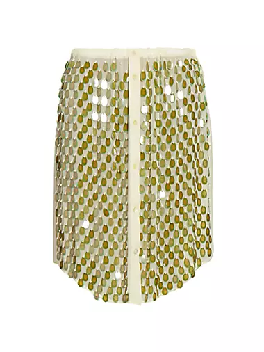 Paillette-Embellished Skirt