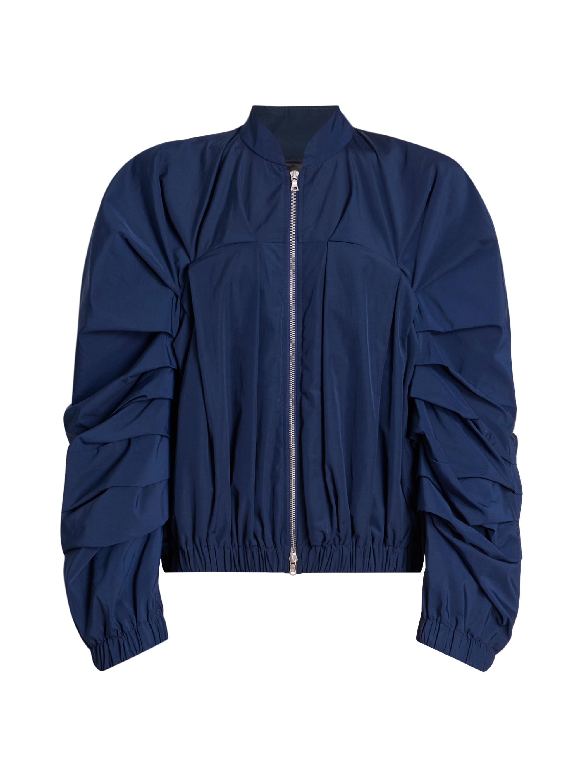 Dries Van Noten Victoire Gathered Cotton-Blend Jacket Saks Fifth