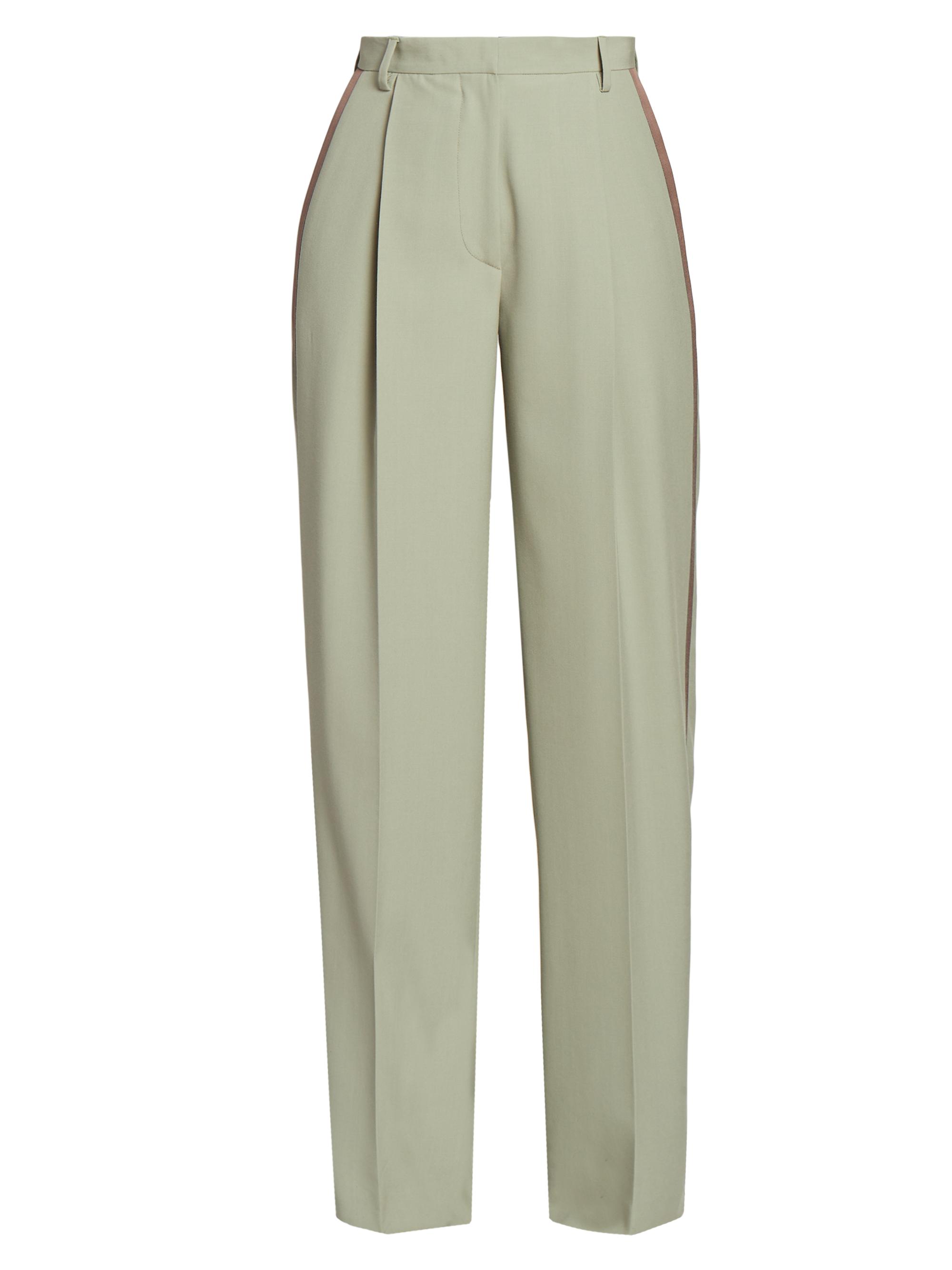 Dries Van Noten Cotton-Blend Tuxedo Pants | Saks Fifth Avenue