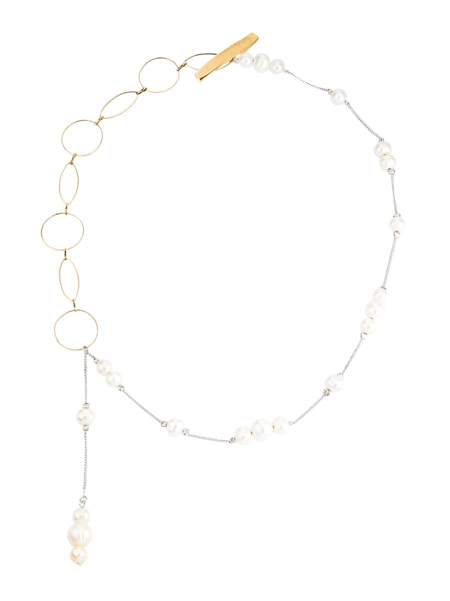DRIES VAN NOTEN*夢がかなうクリスマス*アシメトリック ピアス DRIES VAN NOTEN ビジュー ピアス | ゴールドトーン | FARFETCH JP