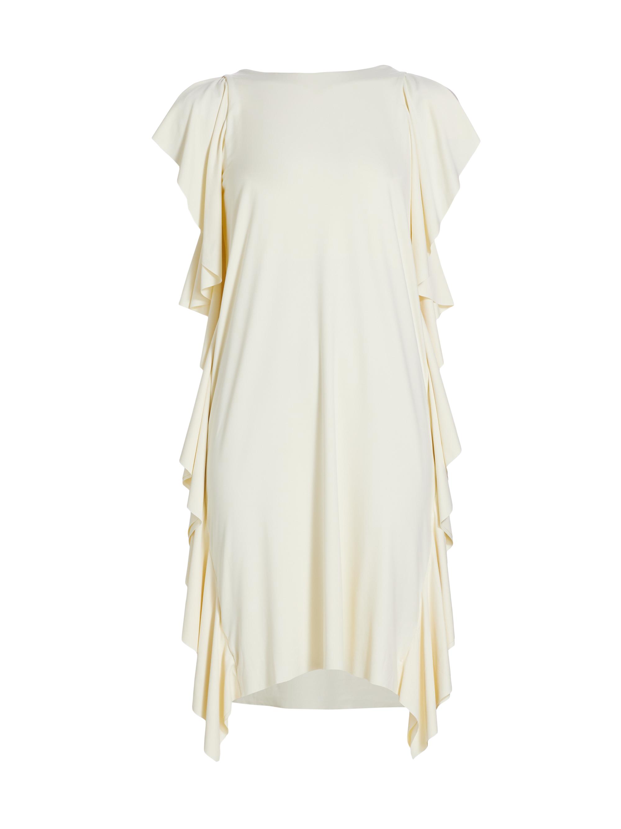 Chiara Boni La Petite Robe Women's Jonny Rio Ruffled Cover-Up - Cream