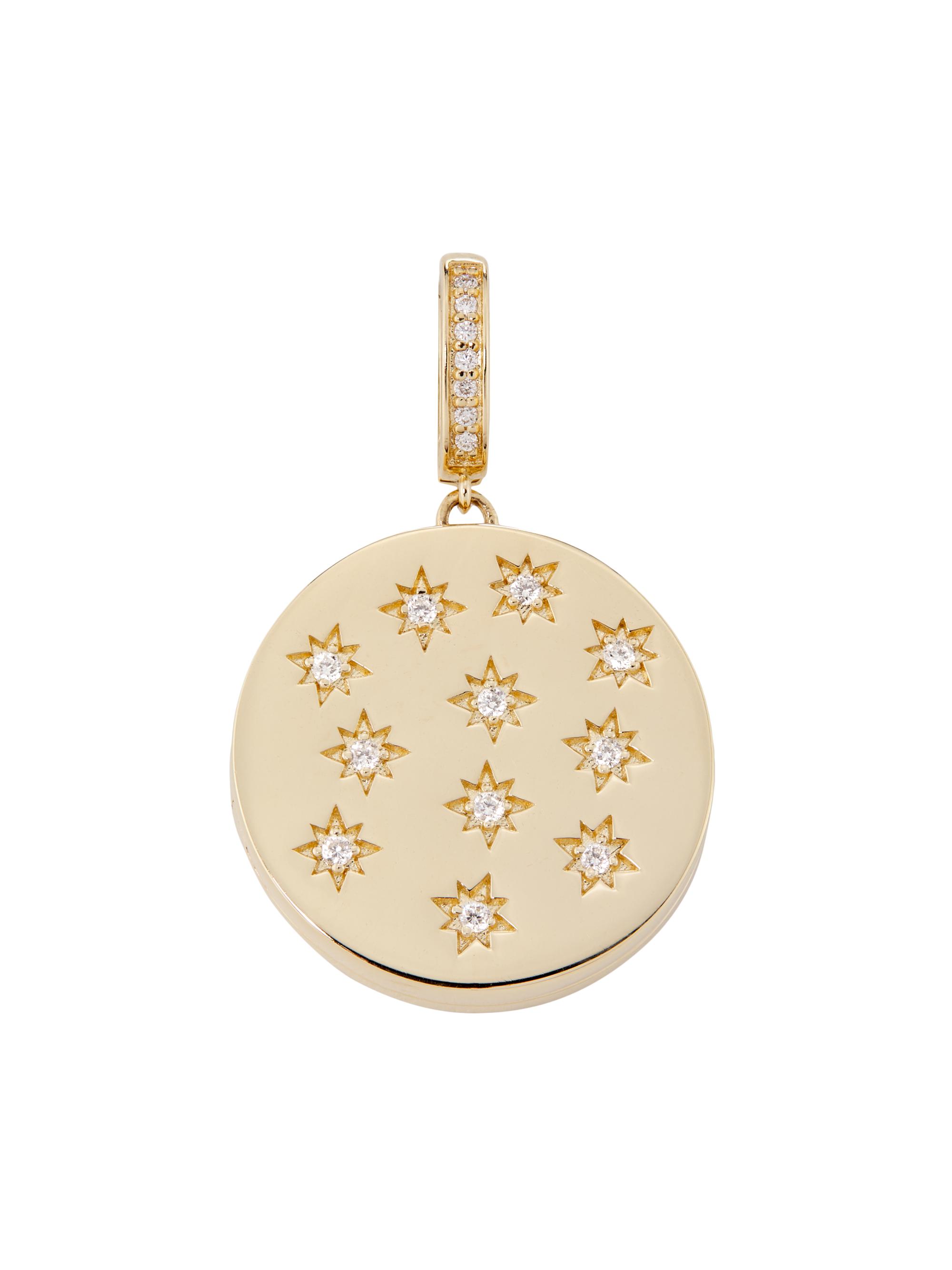 Saks Fifth Avenue Collection Women's 14K Yellow Gold & 0.13 TCW Diamond Locket - Yellow Gold