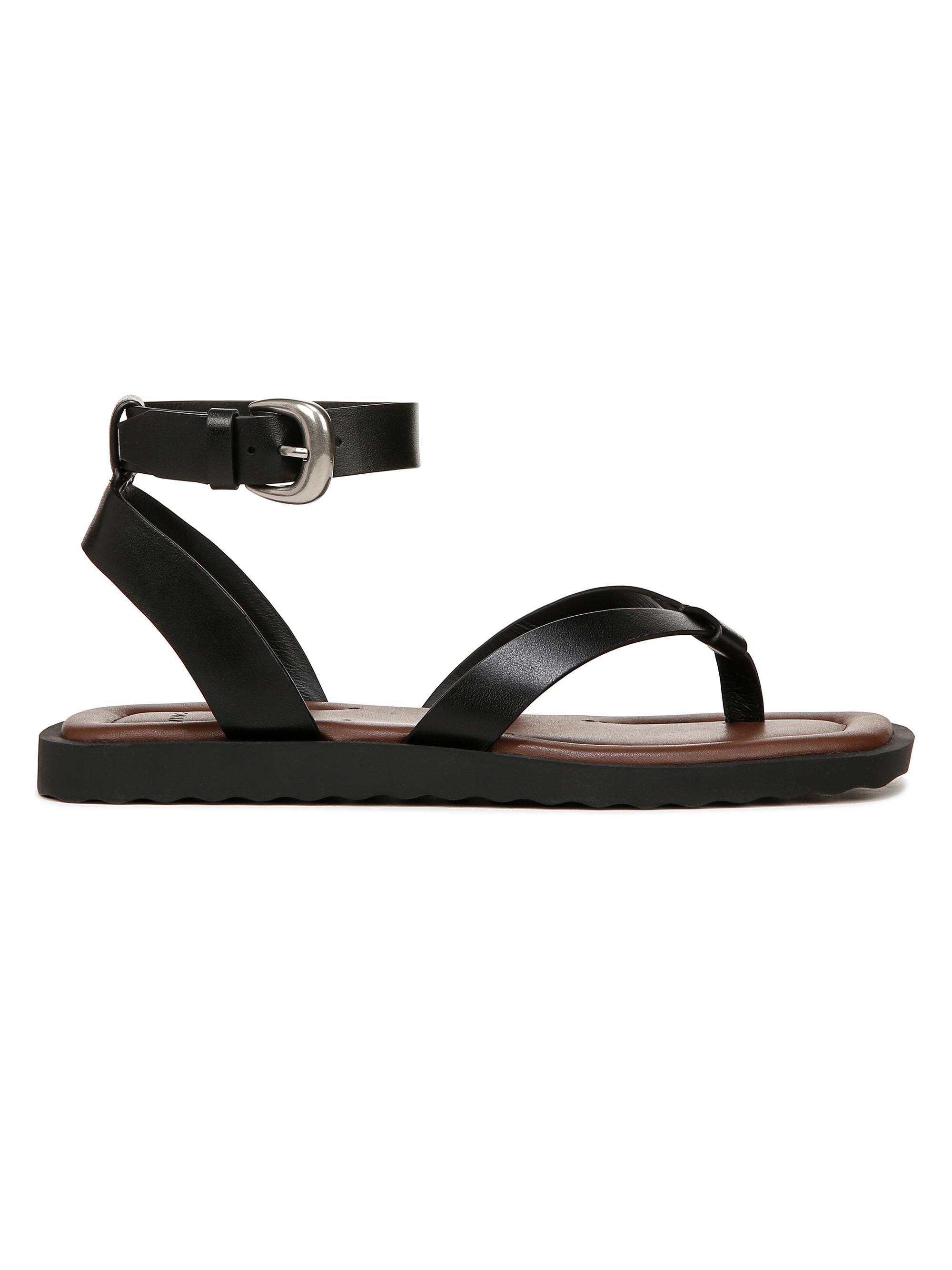 VINCE. / サンダル/US8.5/BLK/レザー Vince Samuela Leather Sandals | Saks Fifth Avenue