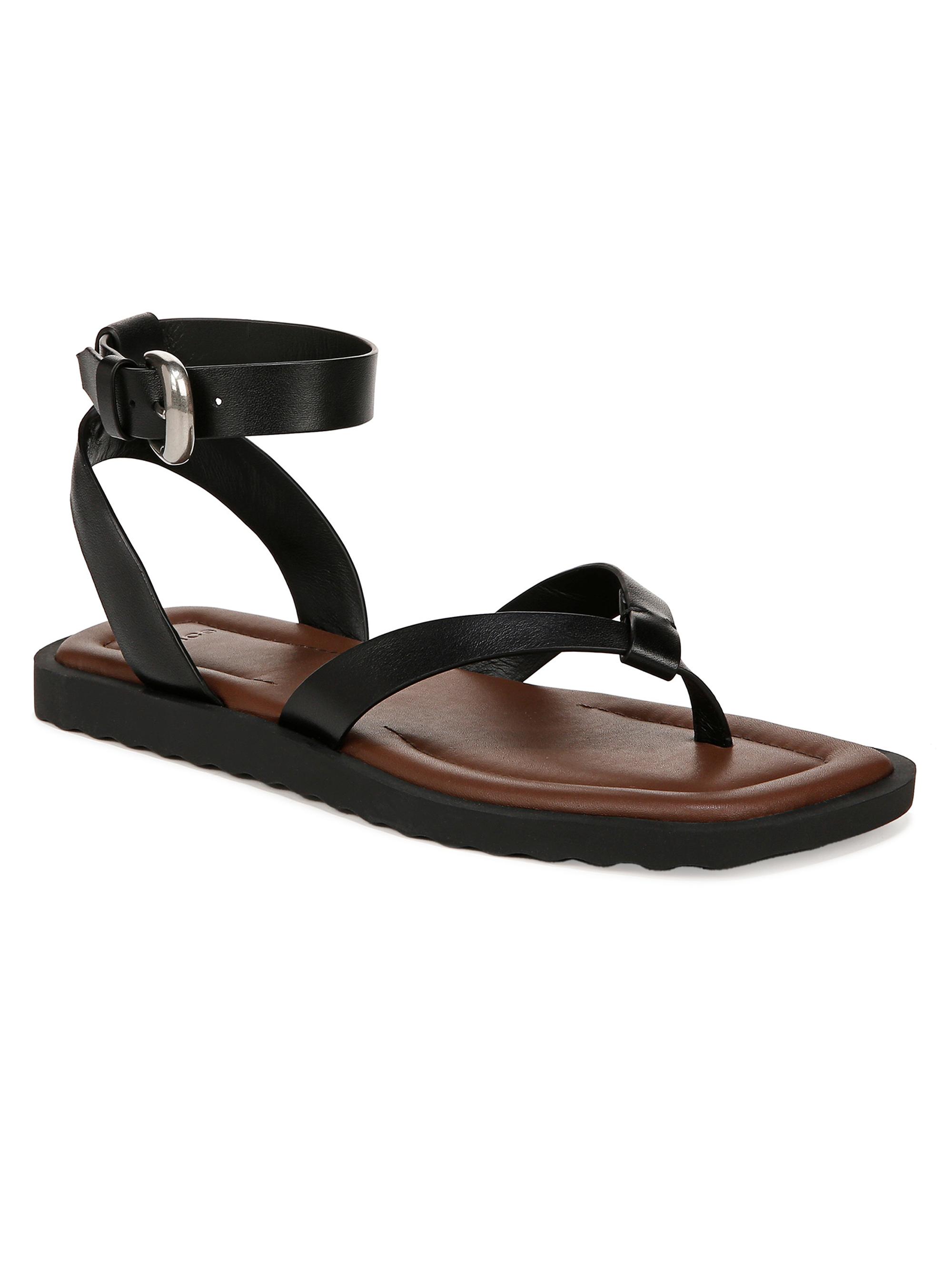 Vince Samuela Leather Sandals | Saks Fifth Avenue