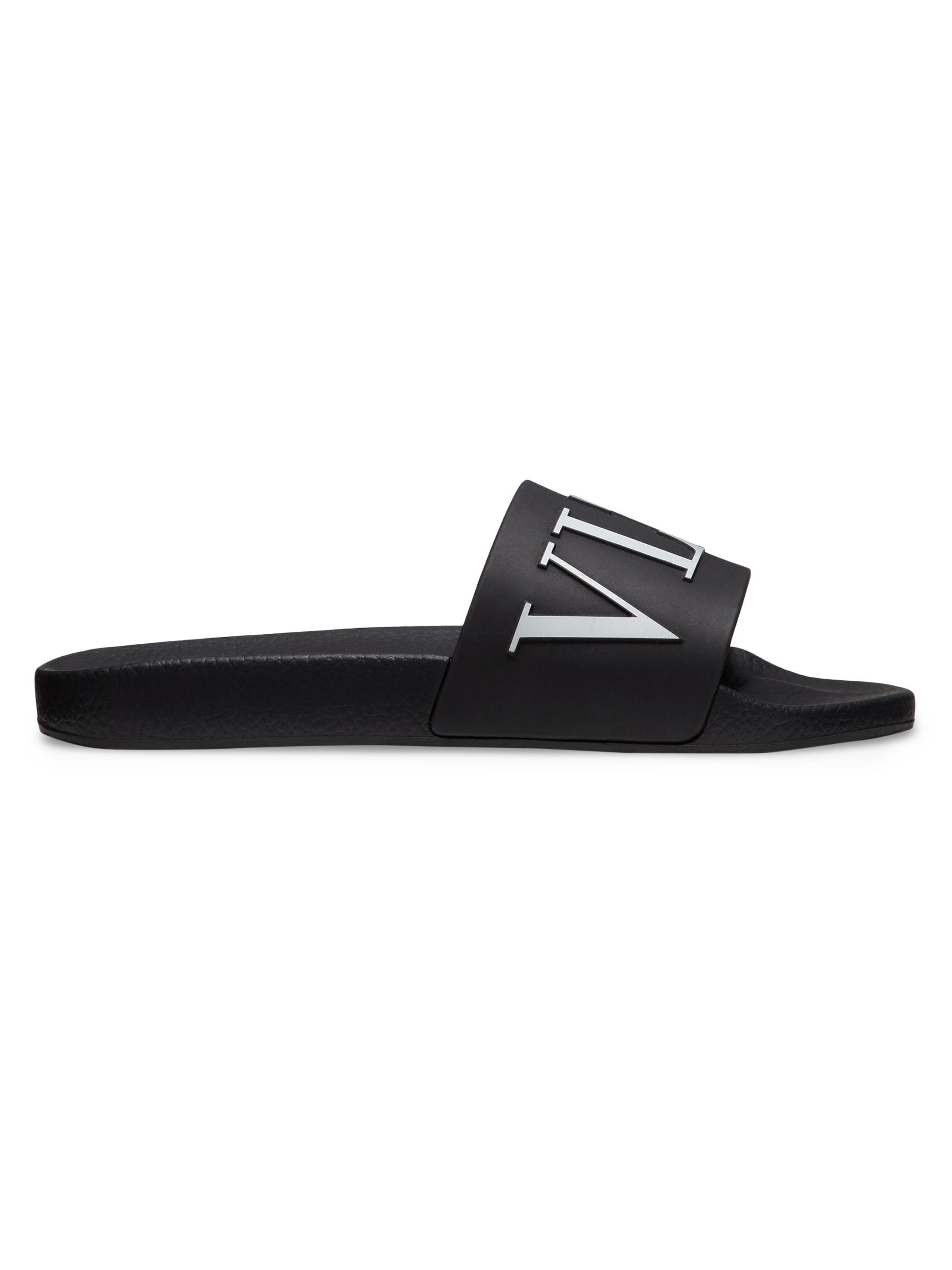 Dolce&Gabbana DG Logo Pool Slide Sandals | Saks Fifth Avenue