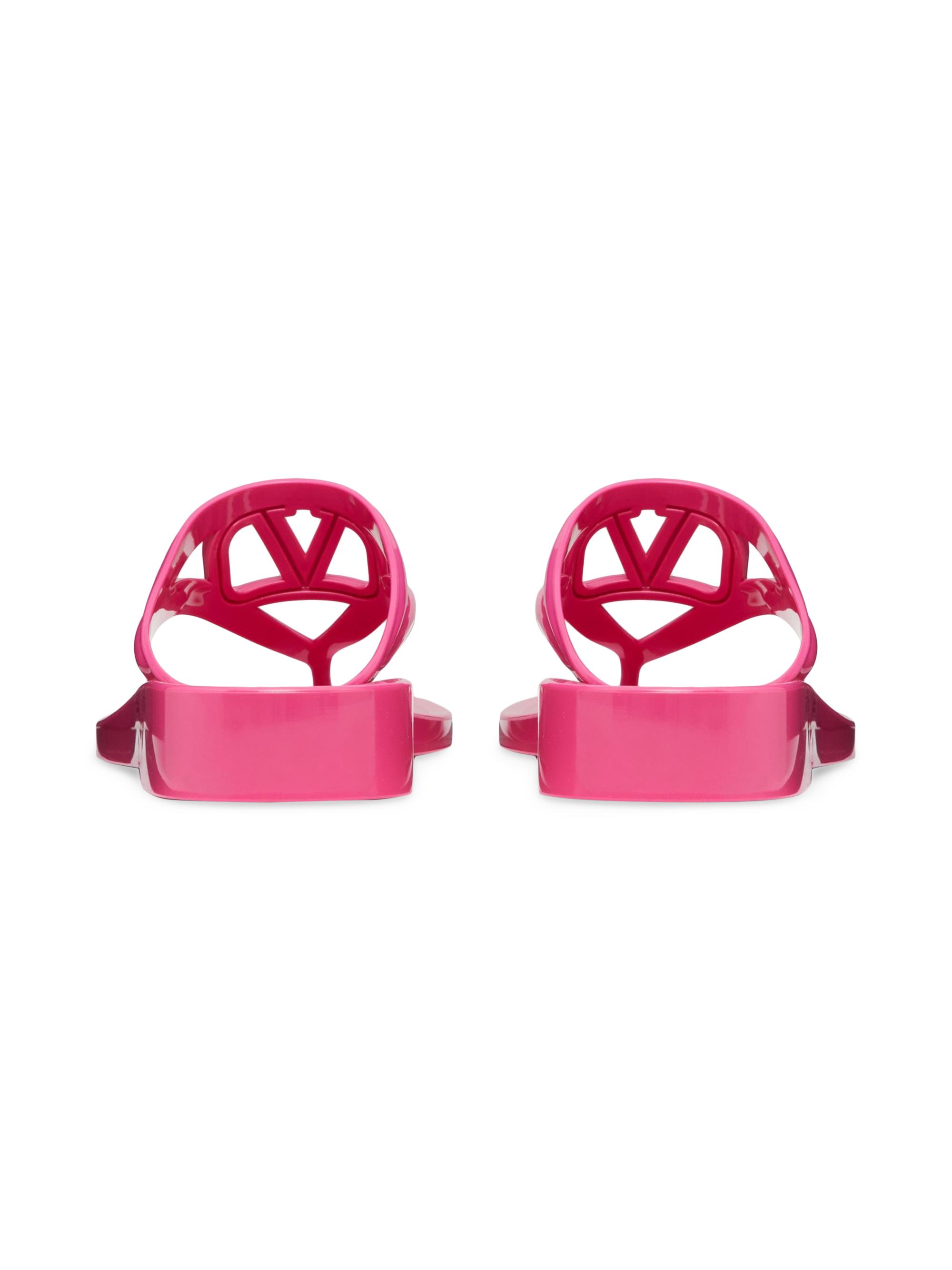 Valentino Garavani VLogo Signature Rubber Thong Sandals