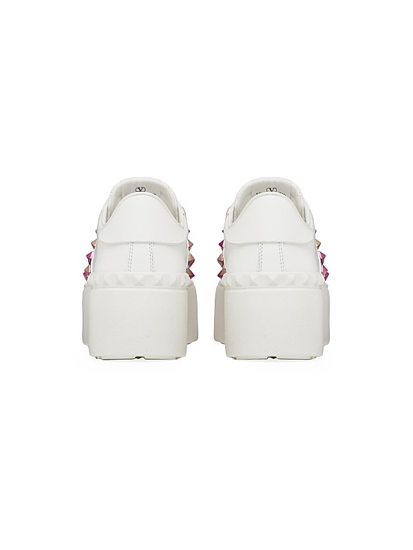 Shop Valentino Garavani Flatform Rockstud Untitled Calfskin Shop Valentino Garavani Flatform Rockstud Untitled Calfskin