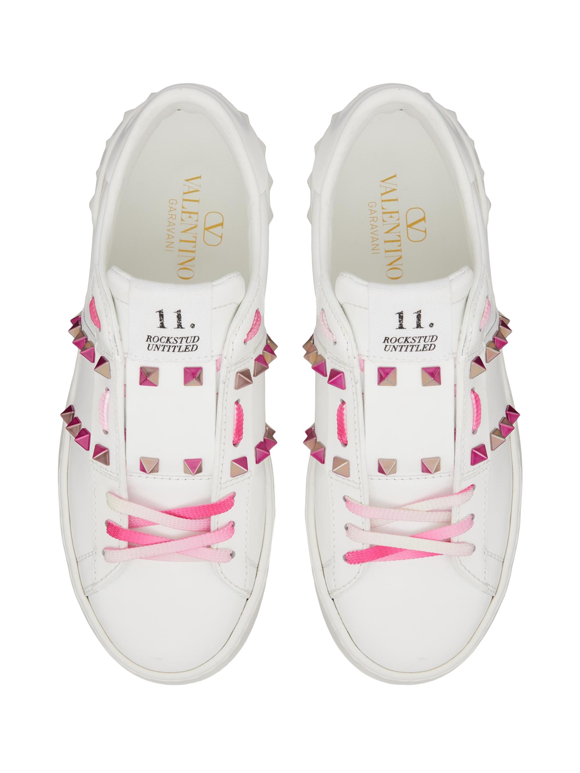 Valentino Garavani Flatform Rockstud Untitled Calfskin