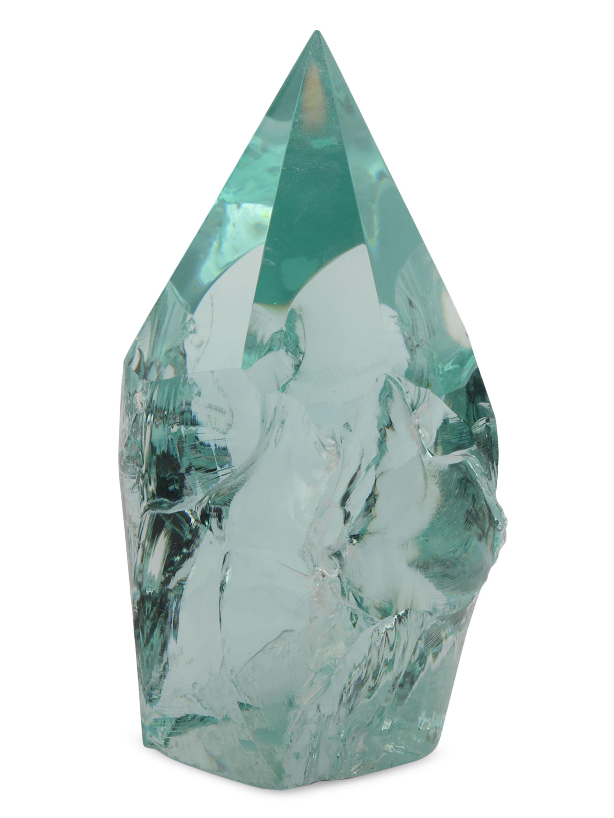Jia Jia Volcanic Glass Point - Teal