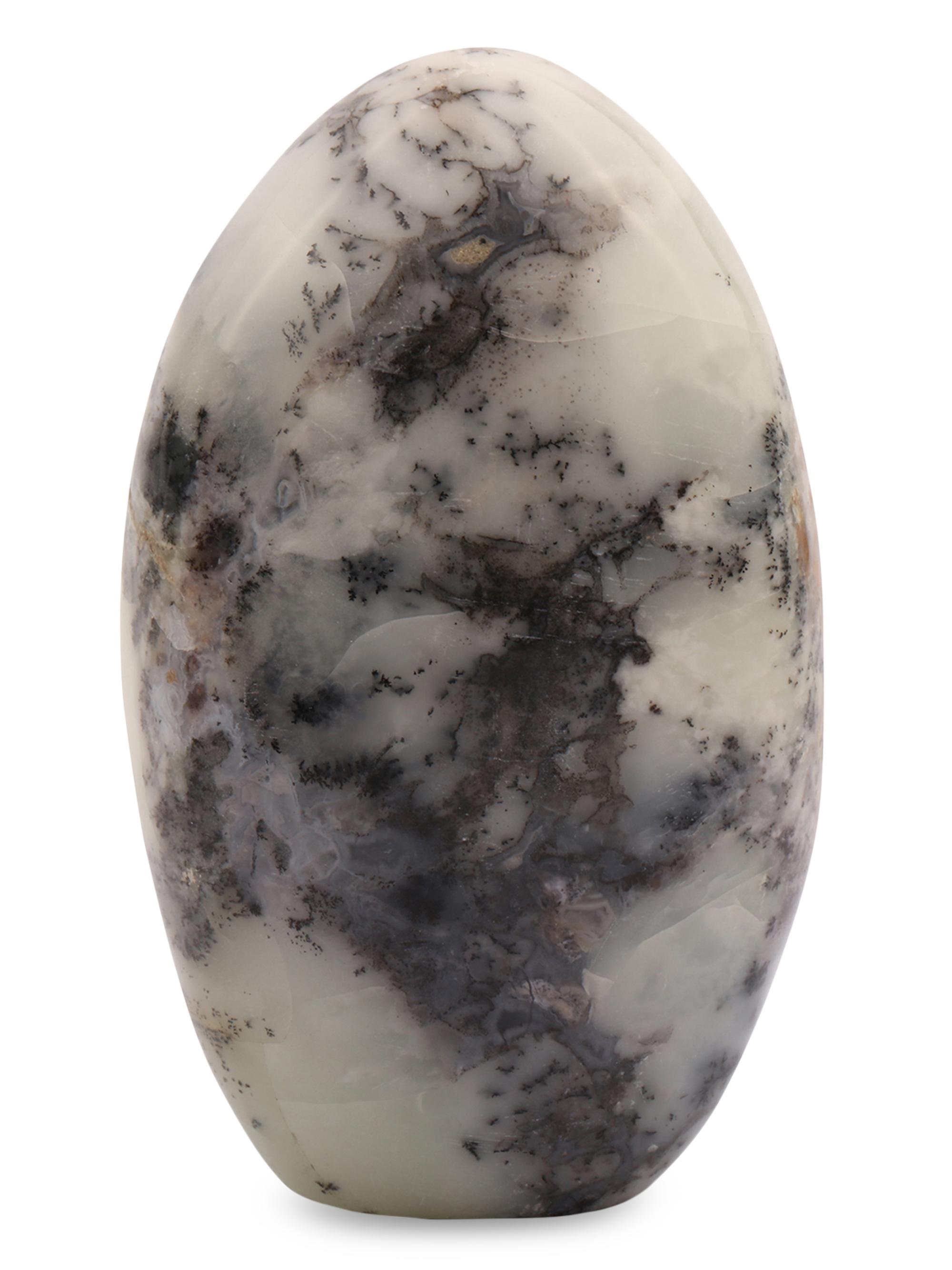 Jia Jia Dendrit Opal Dome - Black White