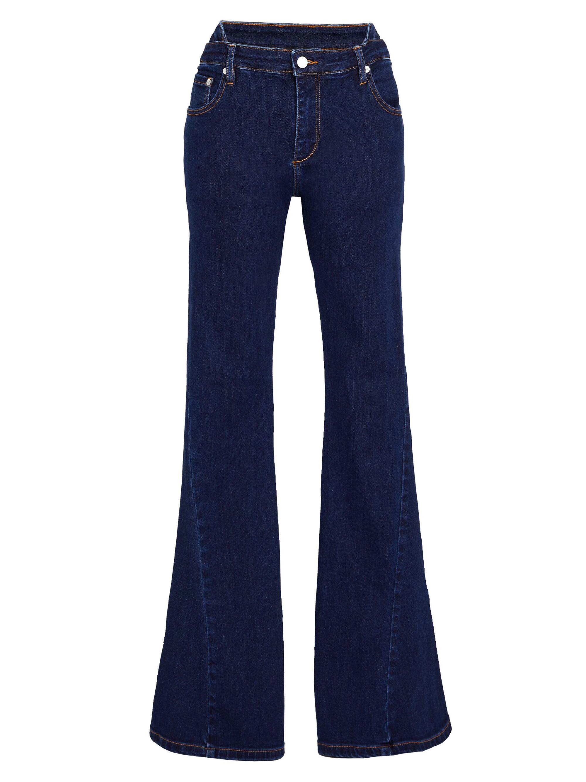 Ser.o.ya Women's Trisha Flare Jeans - Deep Sea