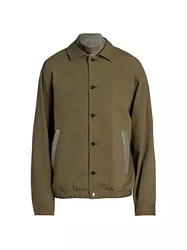 Ripstop Cotton-Blend Field Jacket