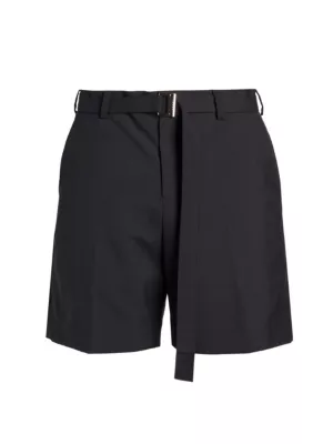 Shop Sacai Tailored Suiting Shorts | Saks Fifth Avenue
