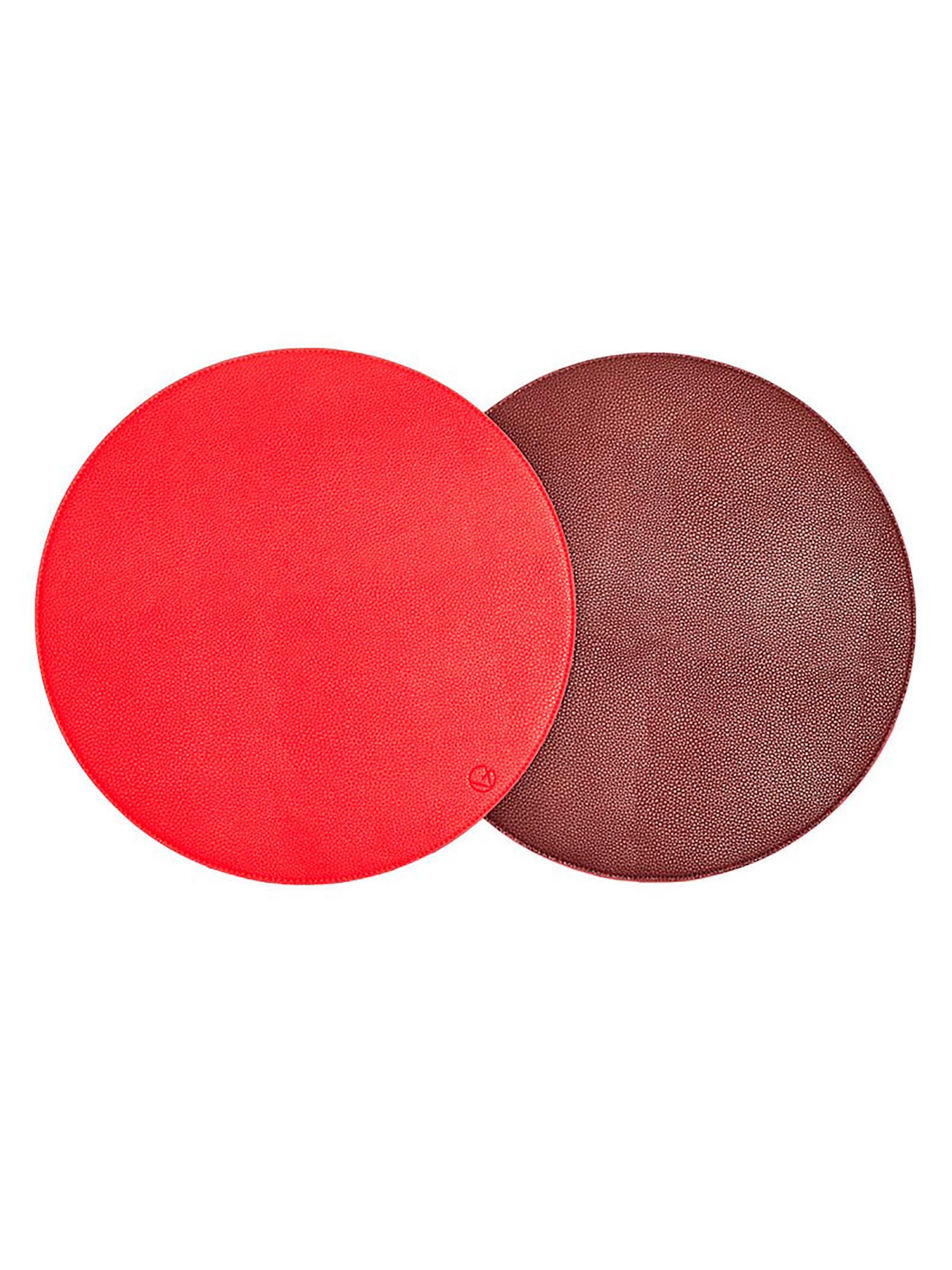 Von Gern Home Reversible Placemats - Set of 4 - Red