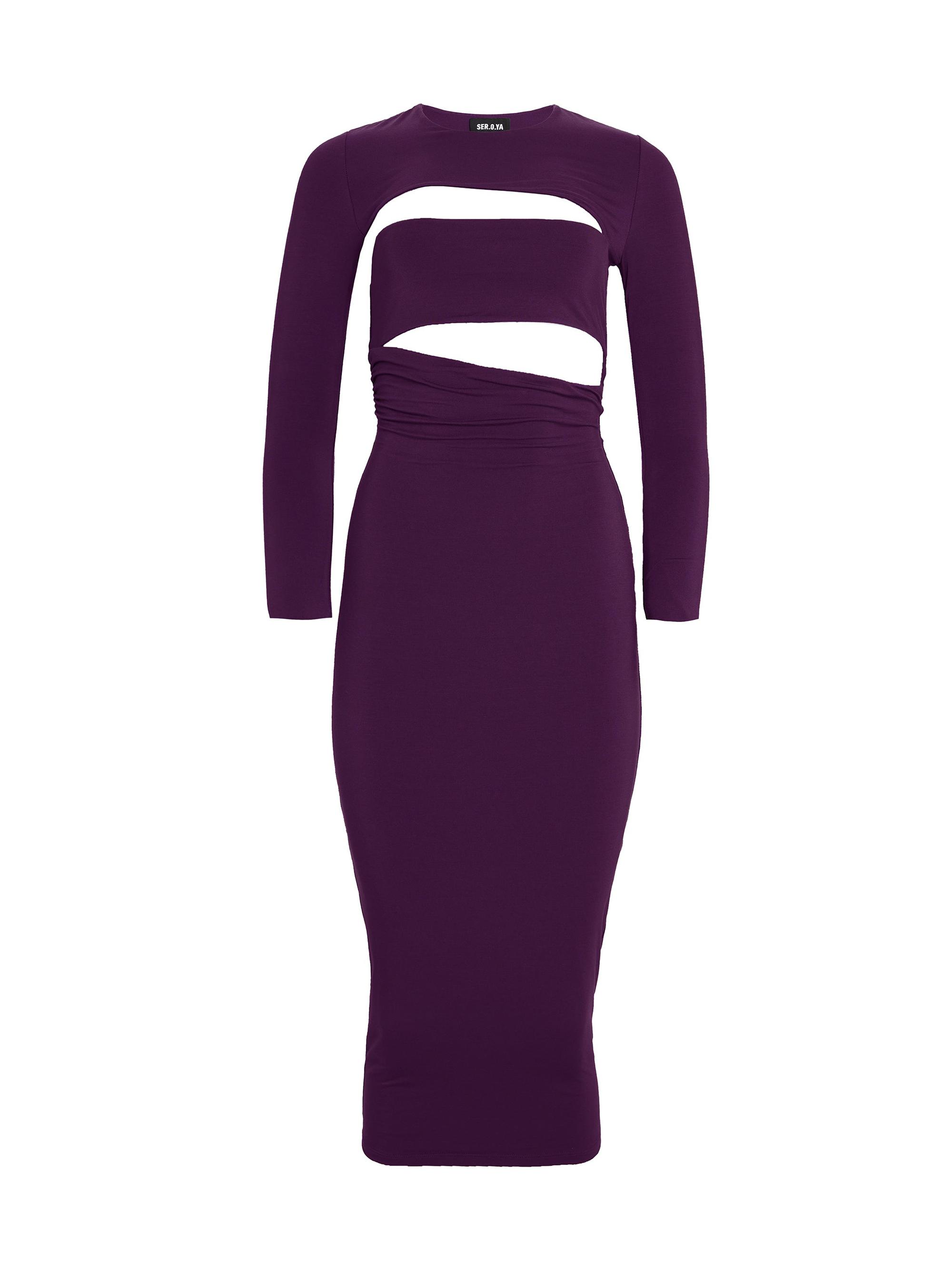 Ser.o.ya Women's Kepla Dress - Eggplant