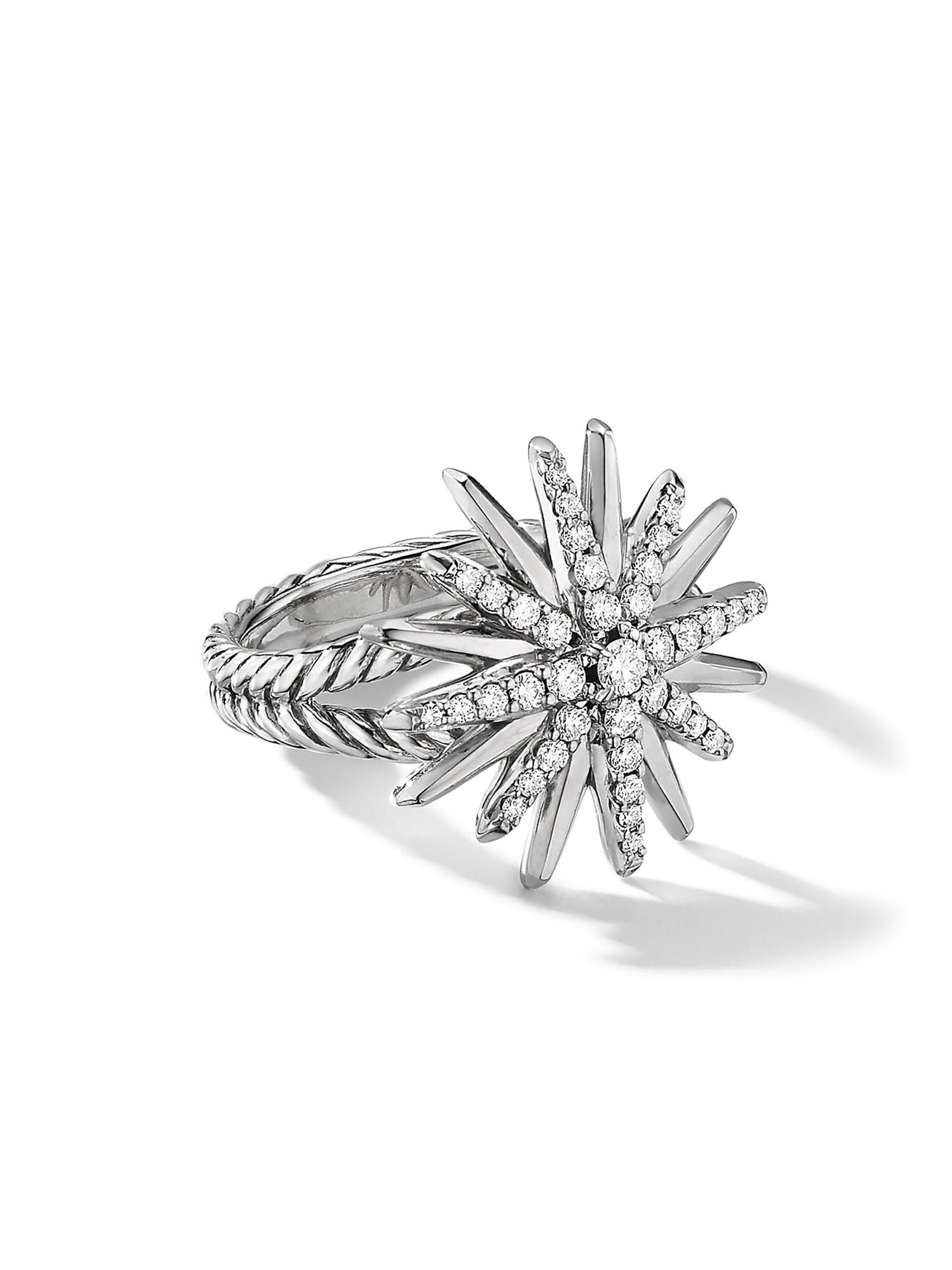 David Yurman Women's Starburst Ring In Sterling Silver - Silver