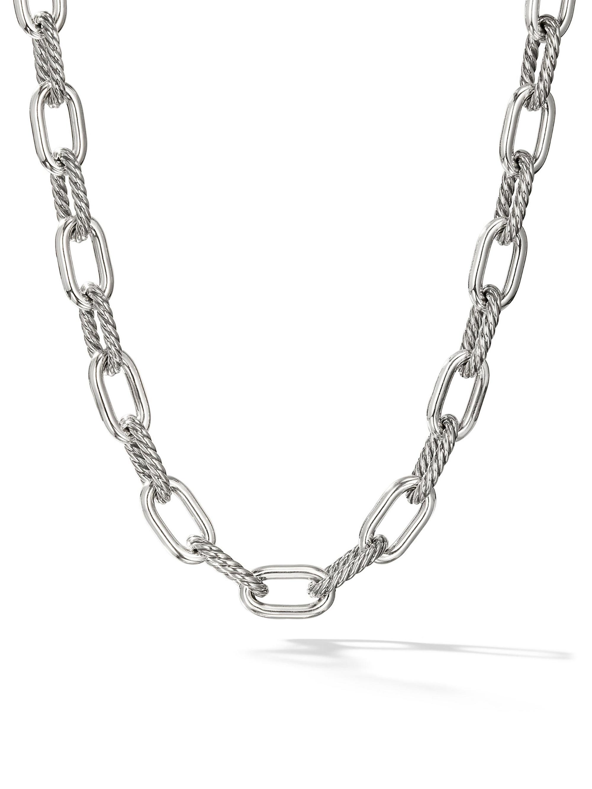 David Yurman Women's DY Madison Chain Necklace In Sterling Silver - Silver