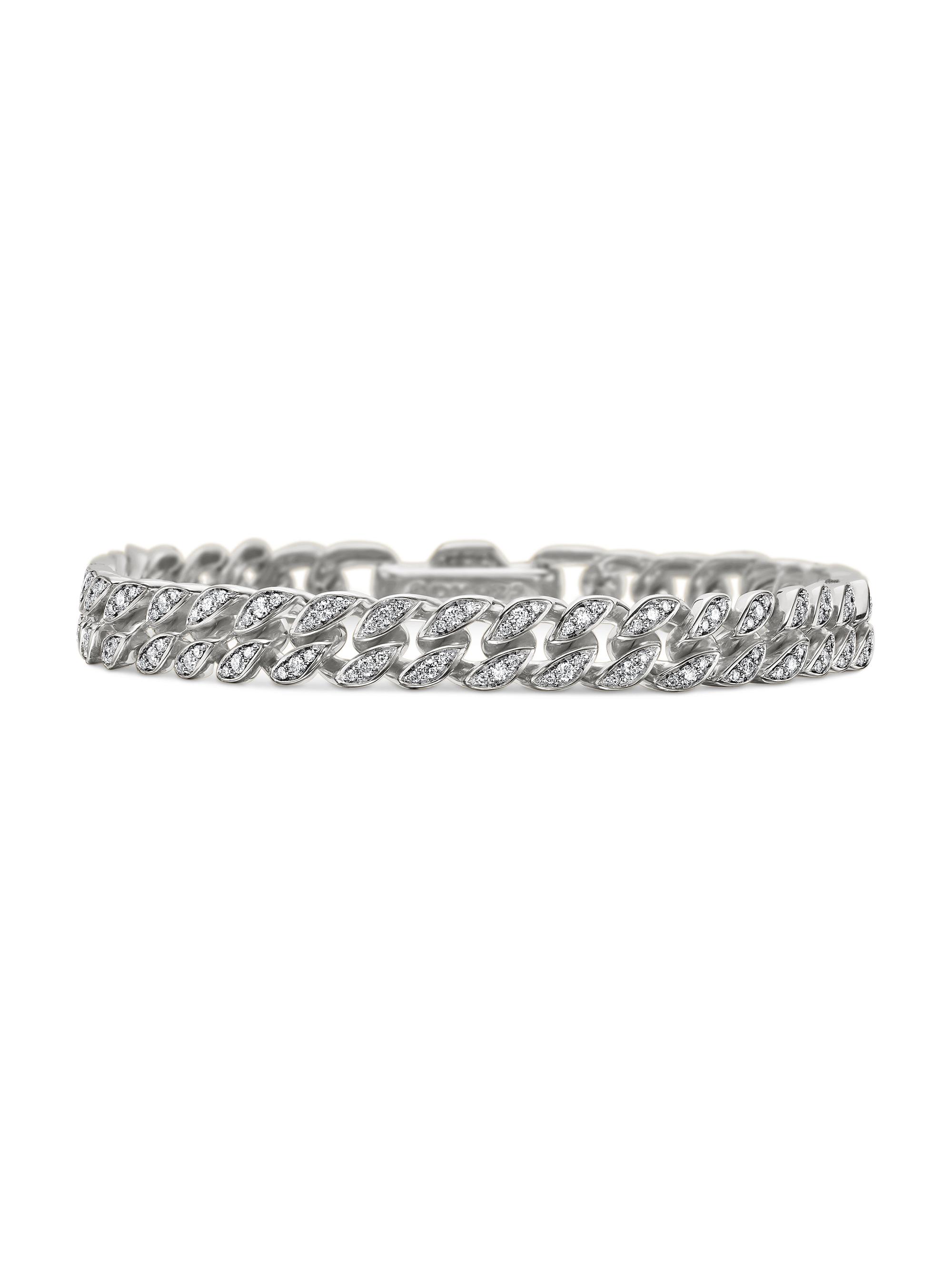 David Yurman Women's Curb Chain Bracelet in Sterling Silver - Silver