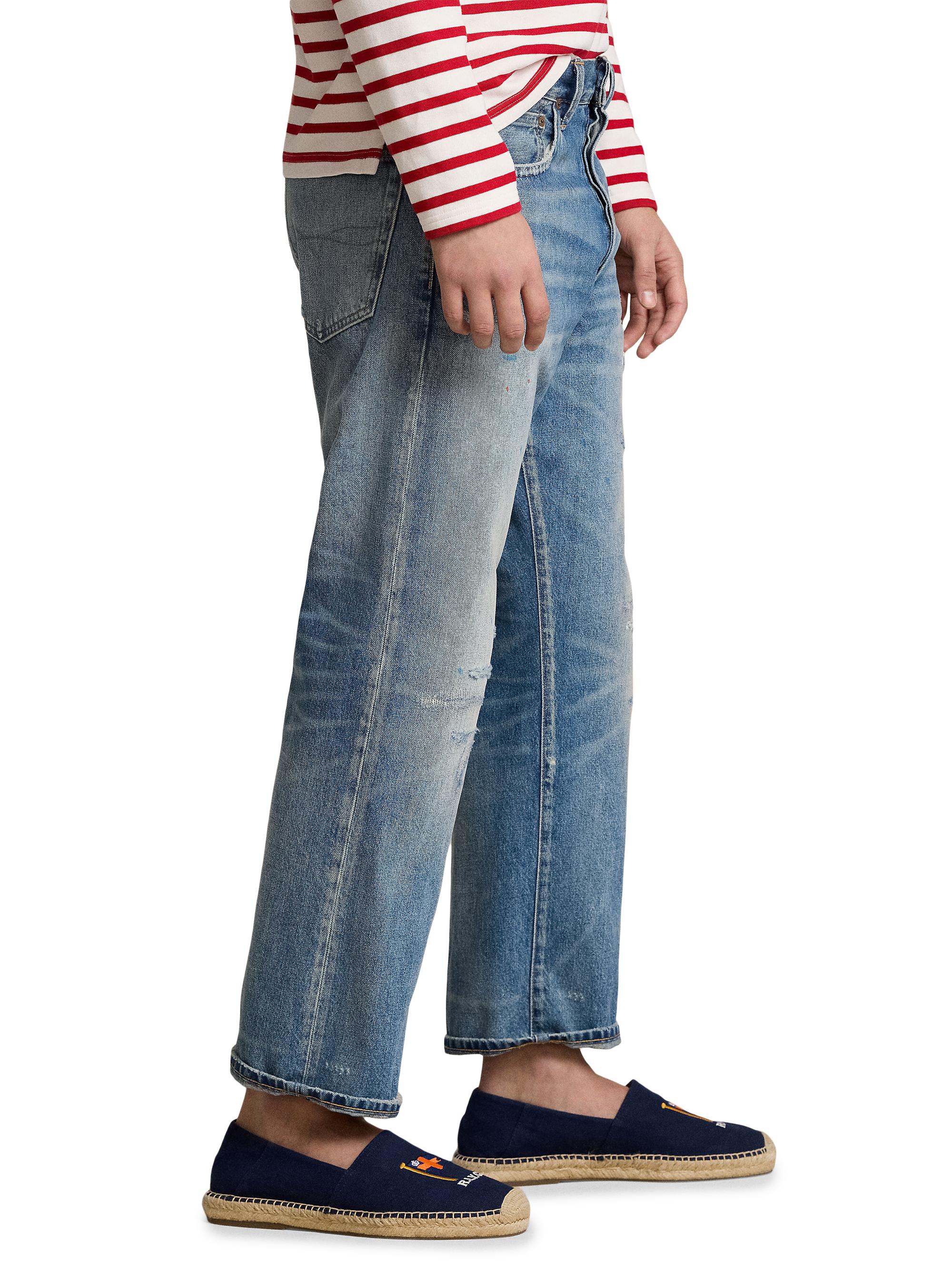 Polo Ralph Lauren Distressed Slim-Fit Jeans Saks Fifth Avenue