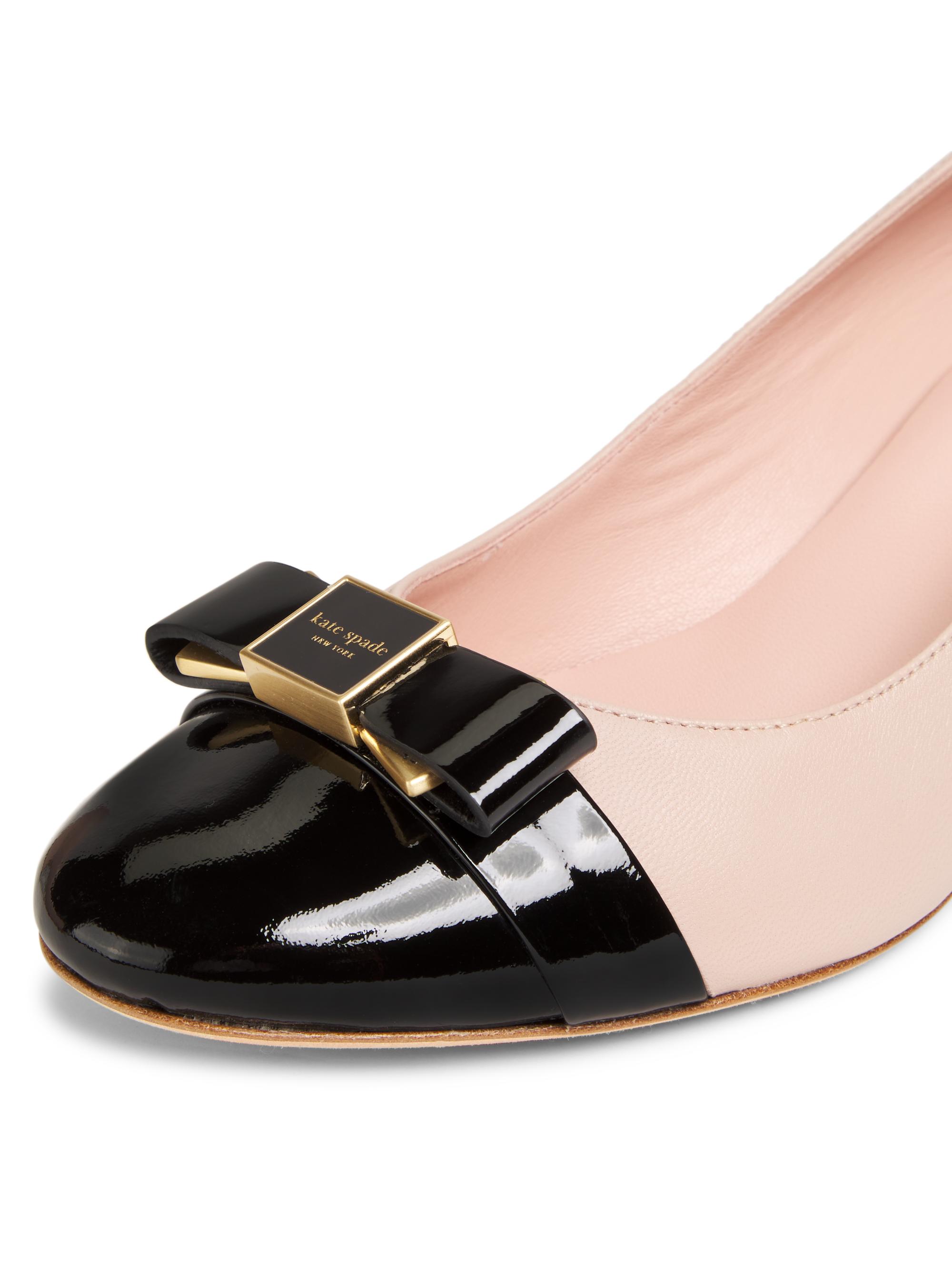 kate spade new york Bowdie Leather Pumps | Saks Fifth Avenue