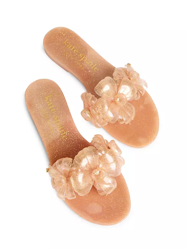 Polished Jelly Sandals + Under $30 Coverups