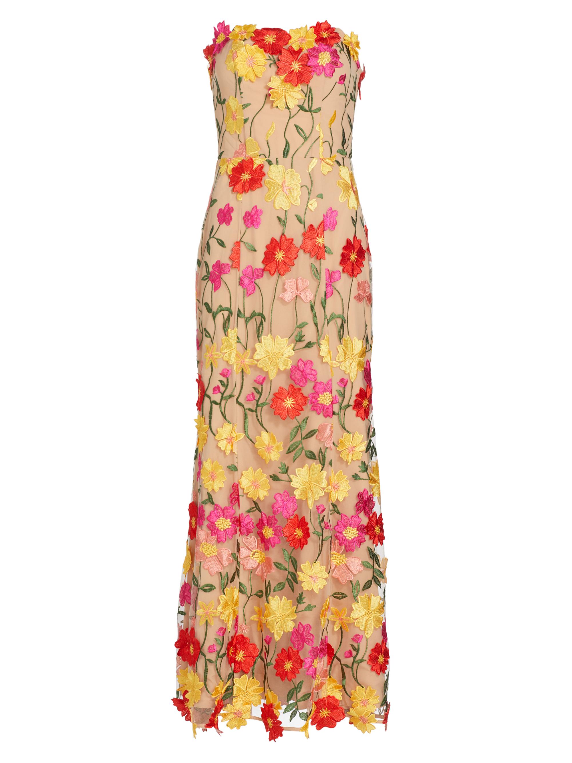 As It May Women's Arlene Embroidered Floral Gown - Multi Floral
