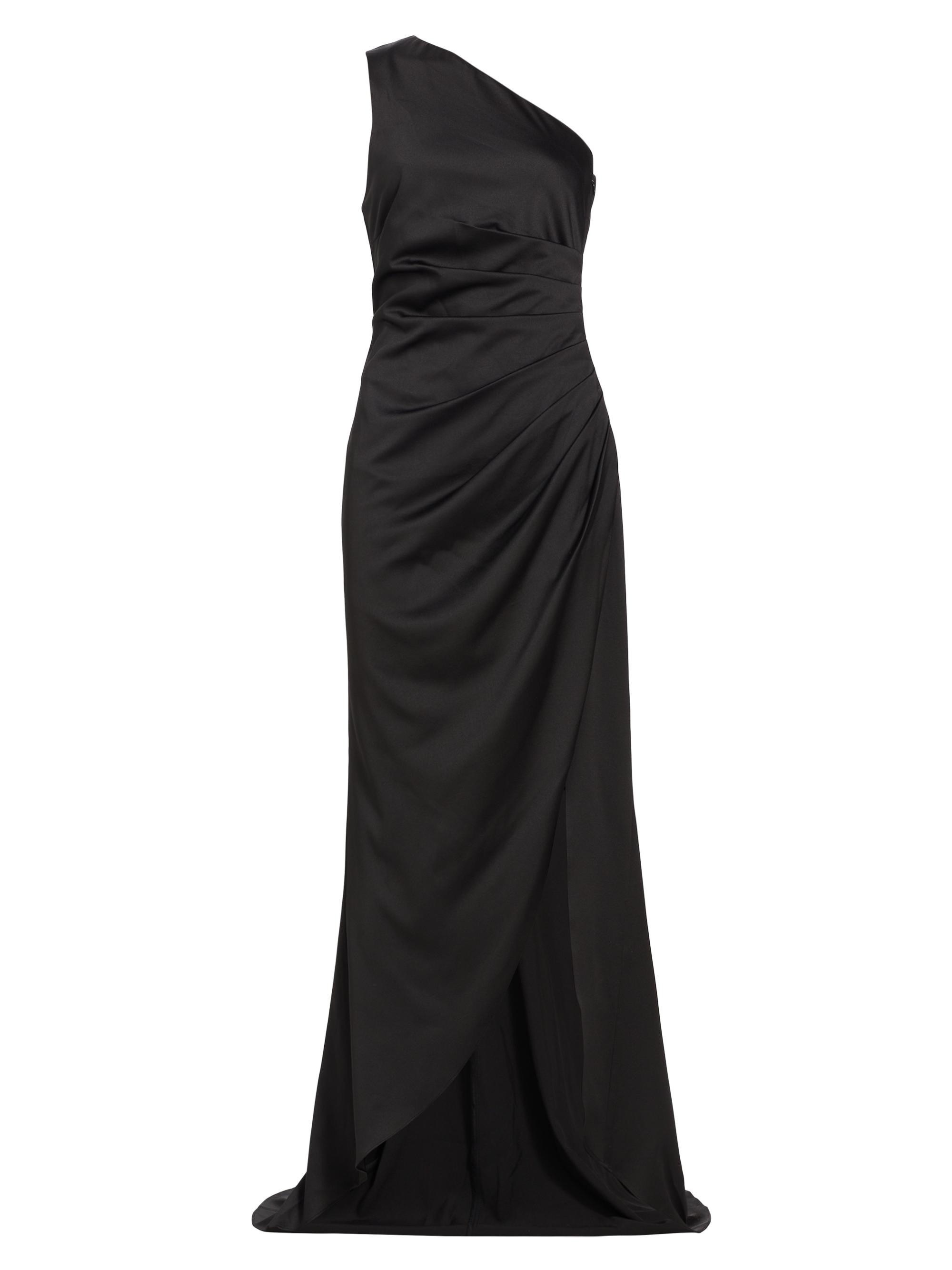 As It May Women's Portia Gathered One-Shoulder Gown - Black