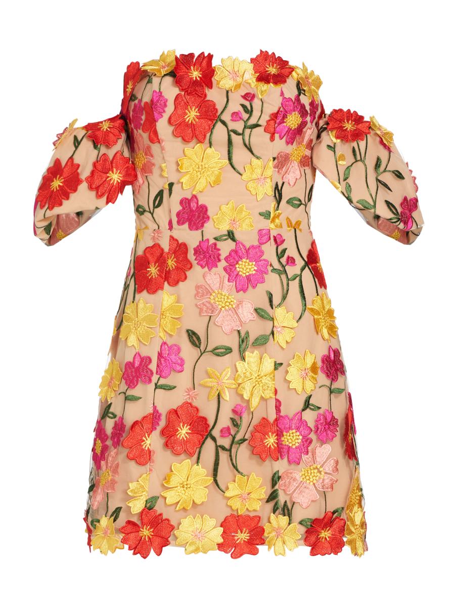 トップス IMASA - Night floral mini dress トップス IMASA - Night floral mini dress FLORAL MINI DRESS