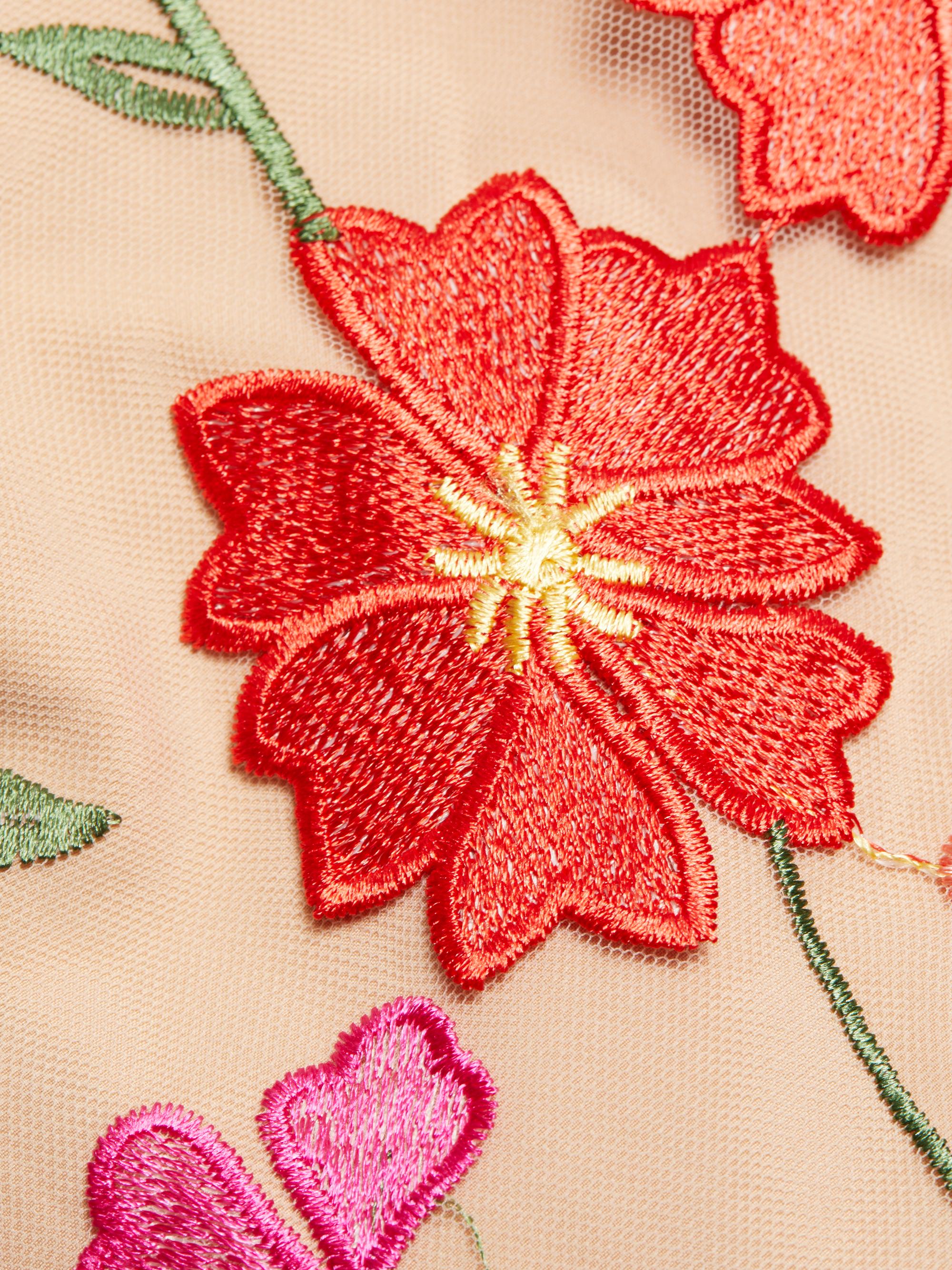 As It May Stephanie Floral Embroidered Minidress | Saks Fifth Avenue