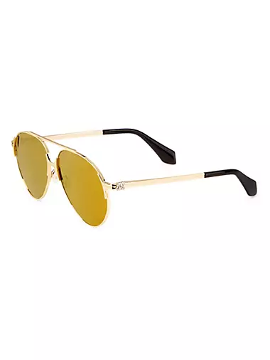 Elkton 58MM Aviator Sunglasses