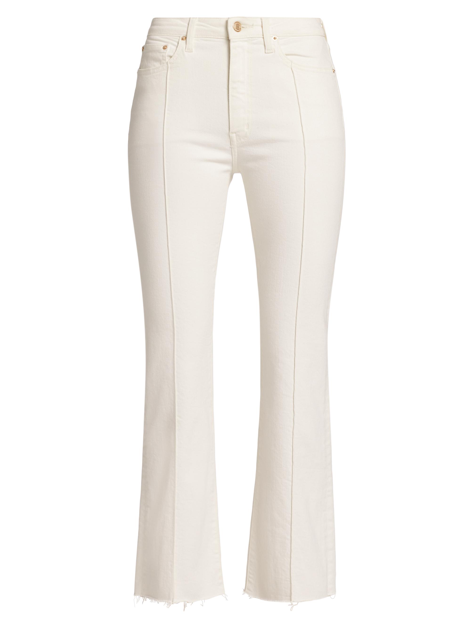 Derek Lam 10 Crosby Women's Crosby High-Rise Crop Flare Jeans -