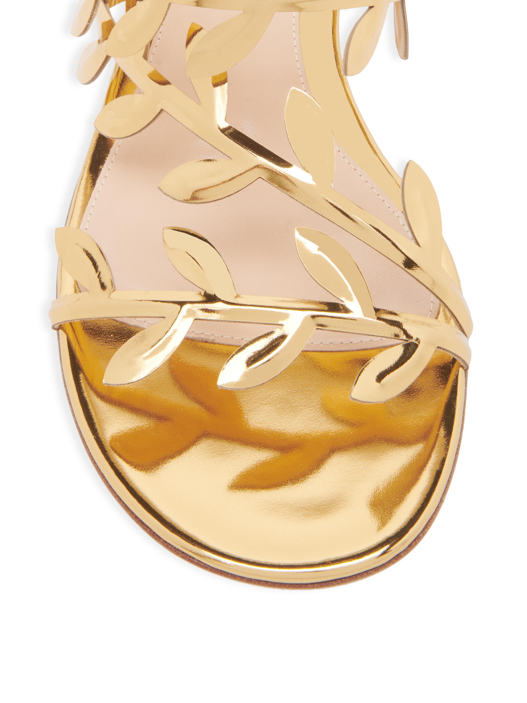 Gianvito Rossi Flat Sandal in Mekong