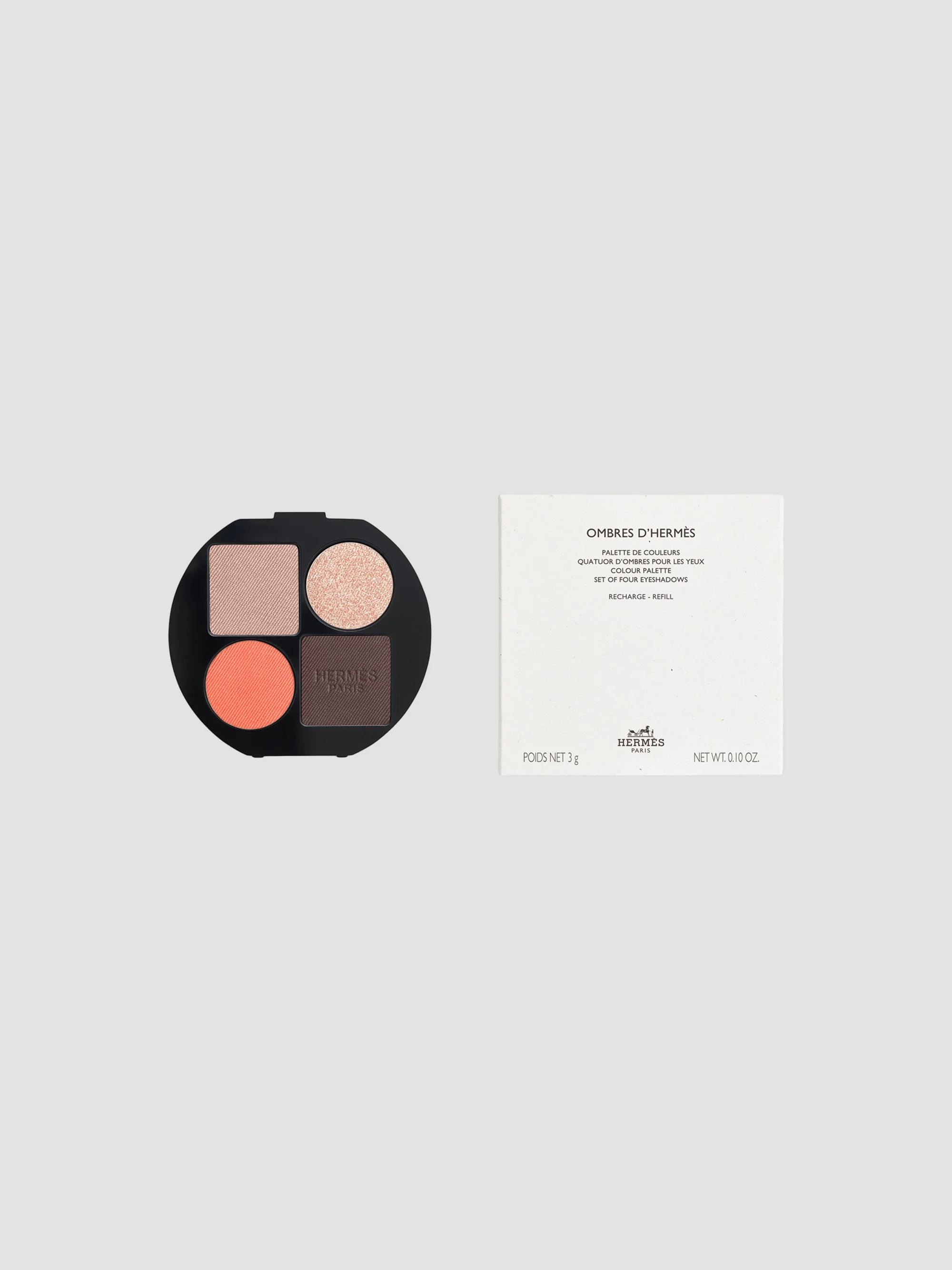 Women's Ombres d'Hermès Eye Shadow Quartet Refill - 03 Ombres Fauves
