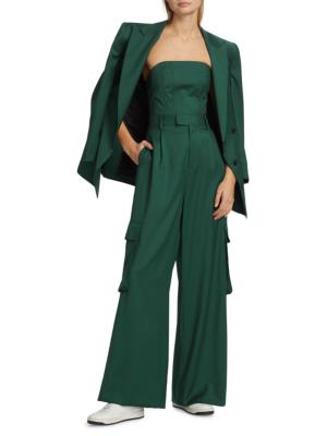 AMIRI Ma wool bustier - Green