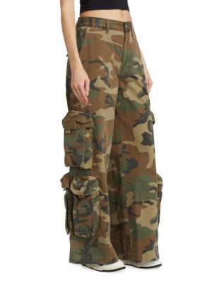 AMIRI Green Faded Cargo Pants