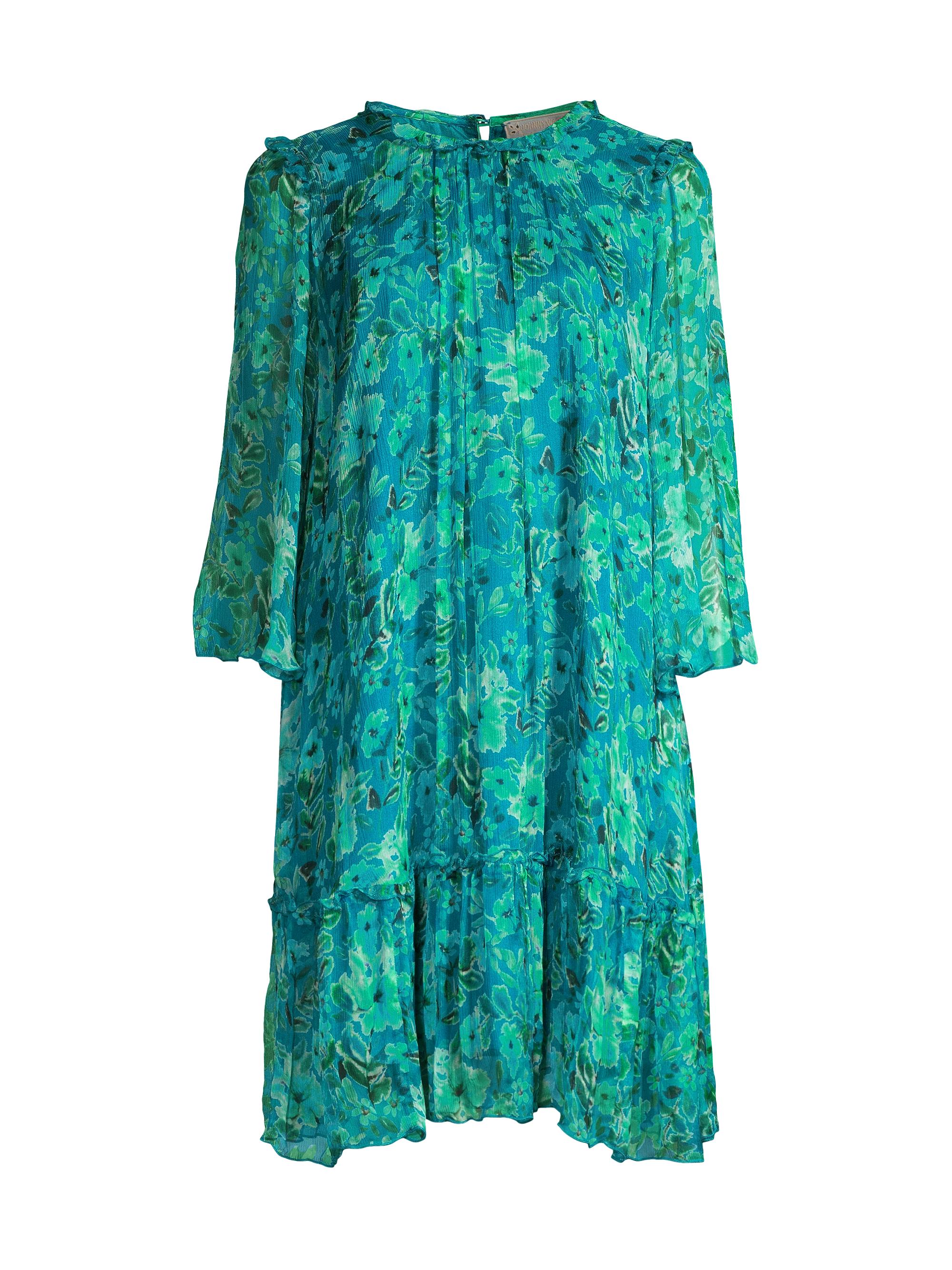 Johnny Was Women's Raquel Floral Silk Minidress