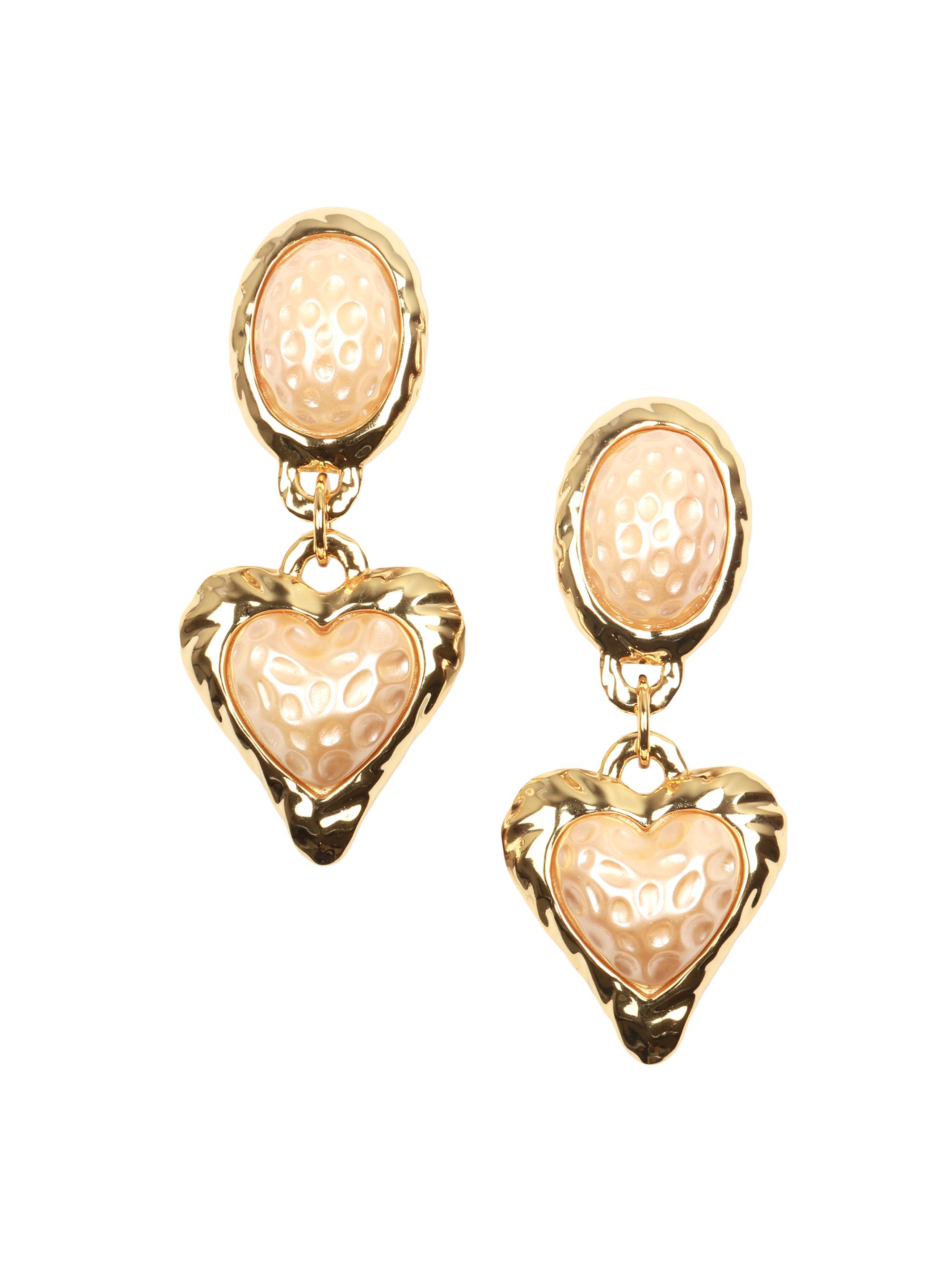 Julietta Women's Night Fever Rhodium-Plated & Resin Drop Earrings - Yellow Gold