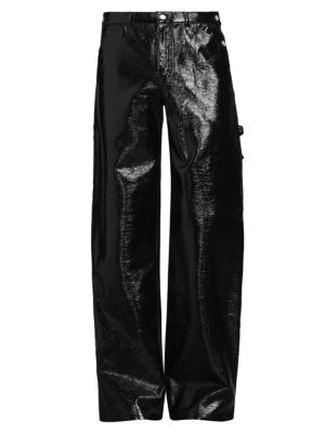 Courrèges Black Racer Trousers